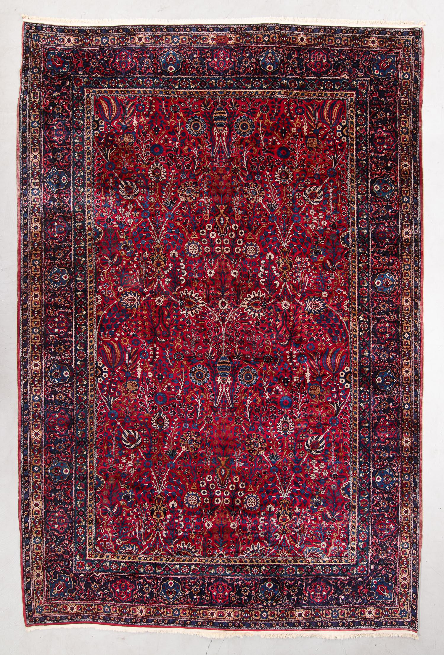 Mansion Size Tabriz Rug, Persia, Early 20th C., 11'8'' (1 of 4)