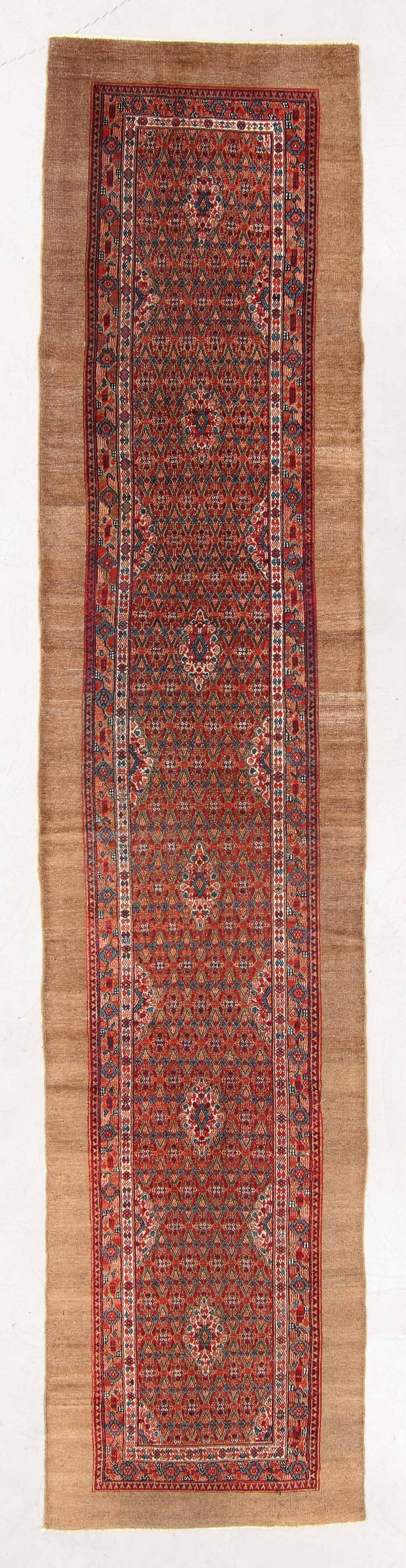 Sarab Rug, Persia, Late 19th C., 3'3'' x 15'6'' (1 of 5)
