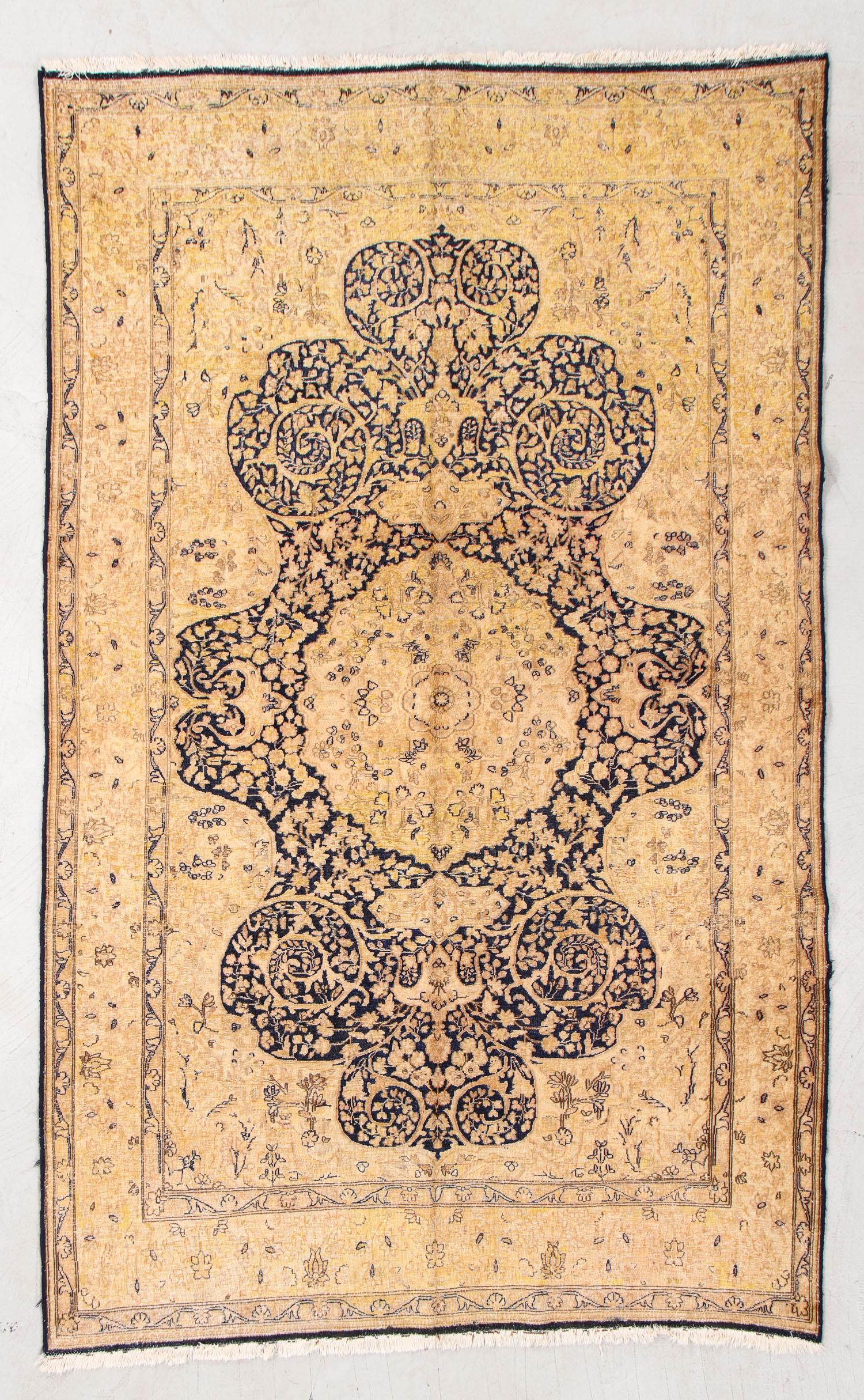Kerman Rug, Persia, Mid 20th C., 4'9'' x 7'11'' (1 of 5)
