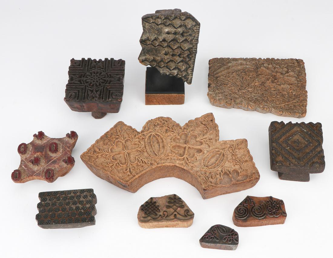 Antique Textile Printing Blocks, India (1 of 2)