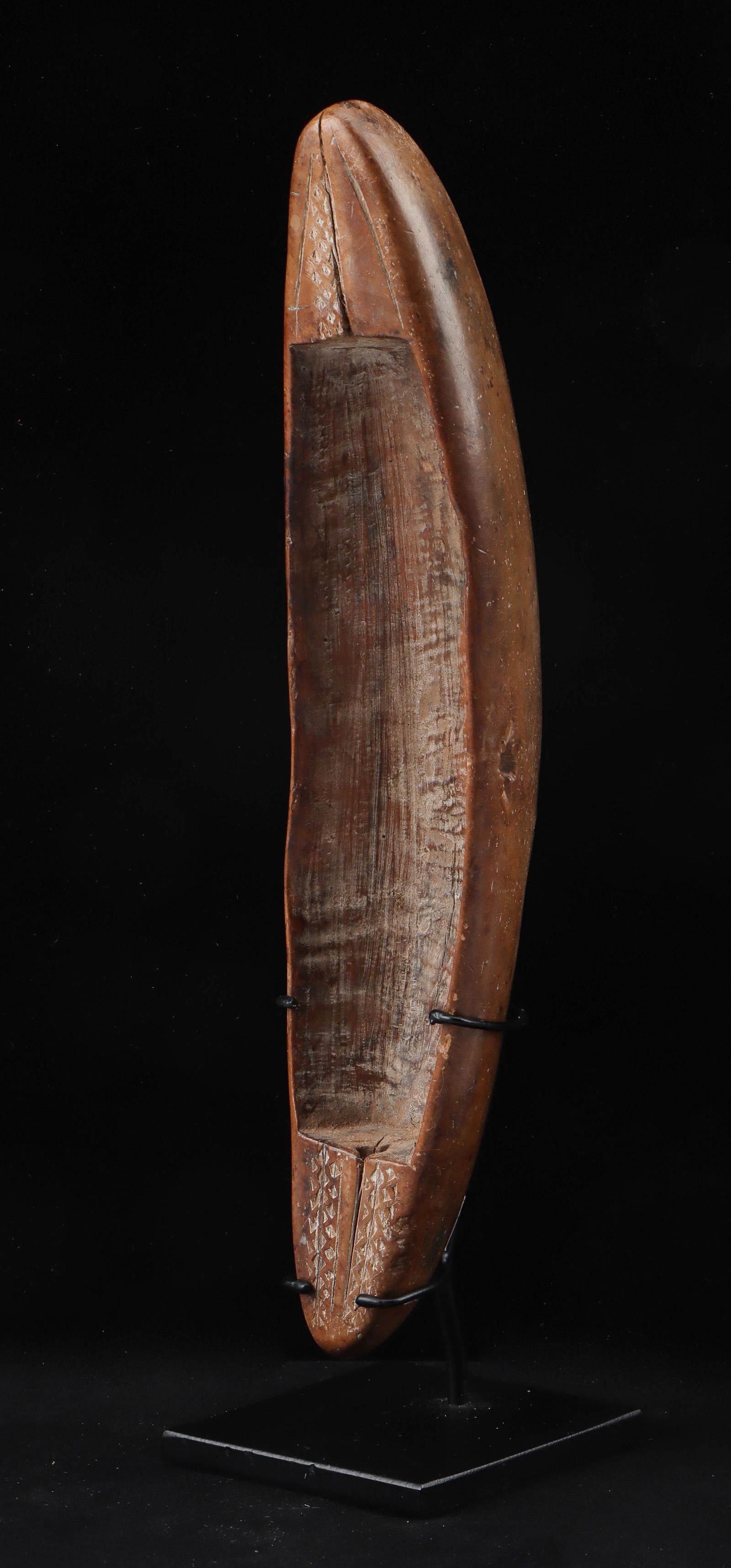 Oceanic Canoe-Form Bowl. Early 20th C. (1 of 6)