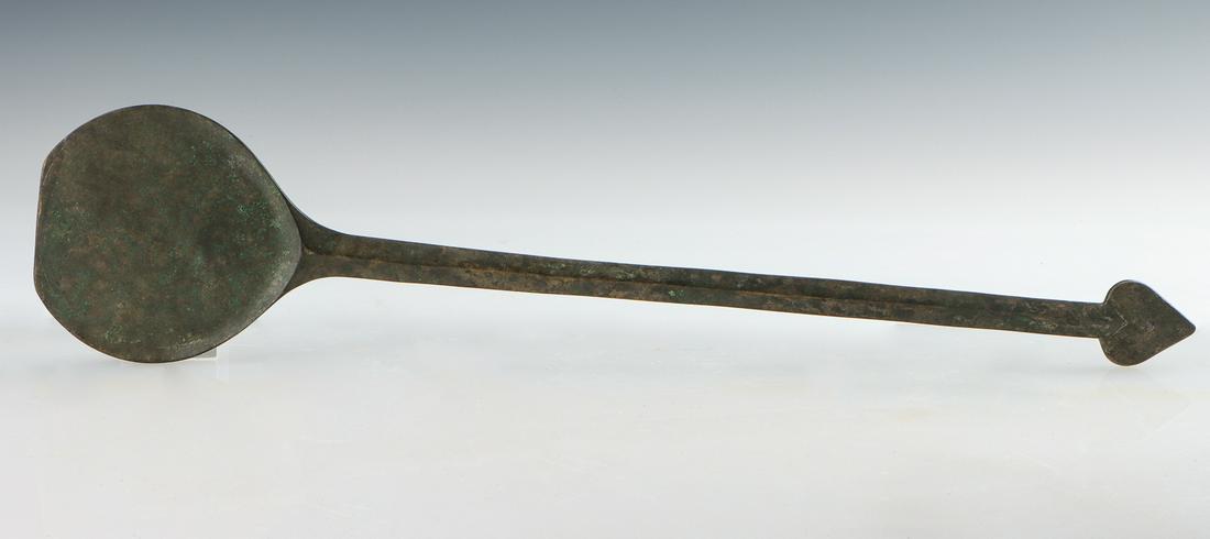 Antique Bronze Arrow Spoon Form (1 of 4)