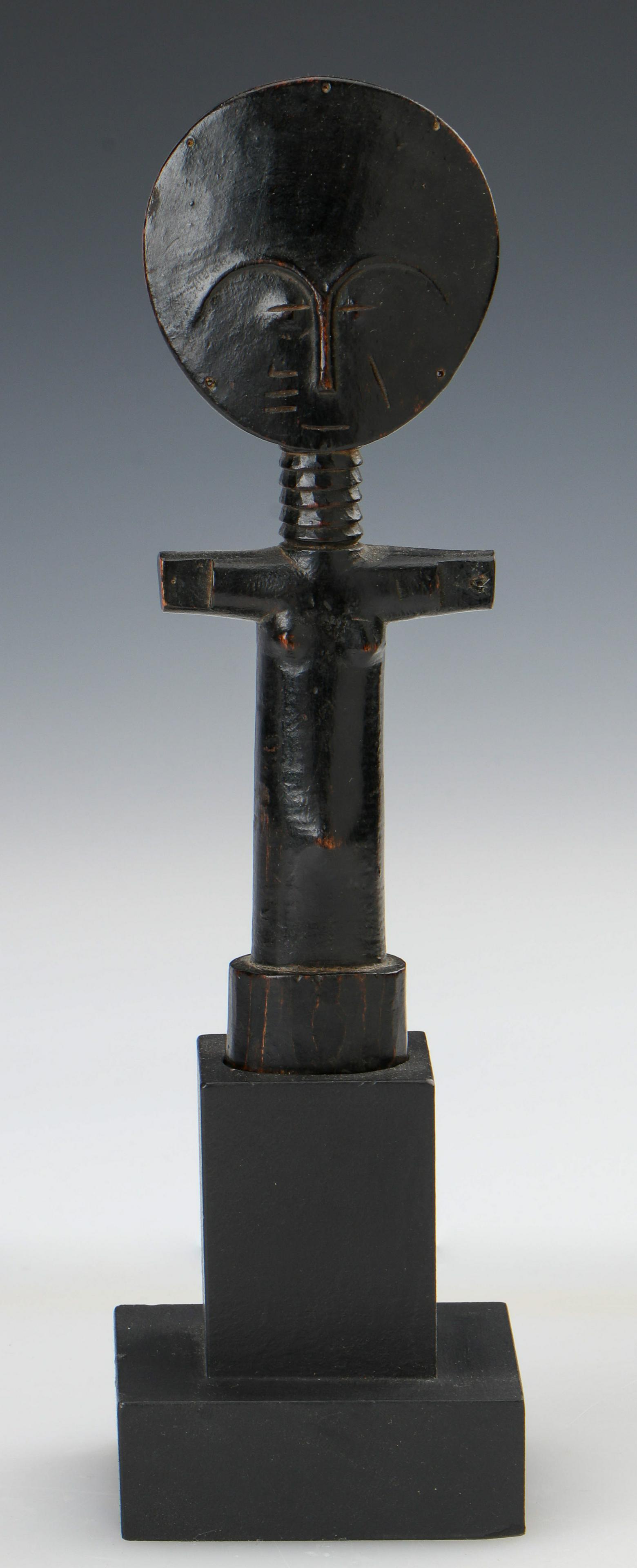 African Ashanti Akua'ba Doll, Ghana, Early 20th C. (1 of 4)