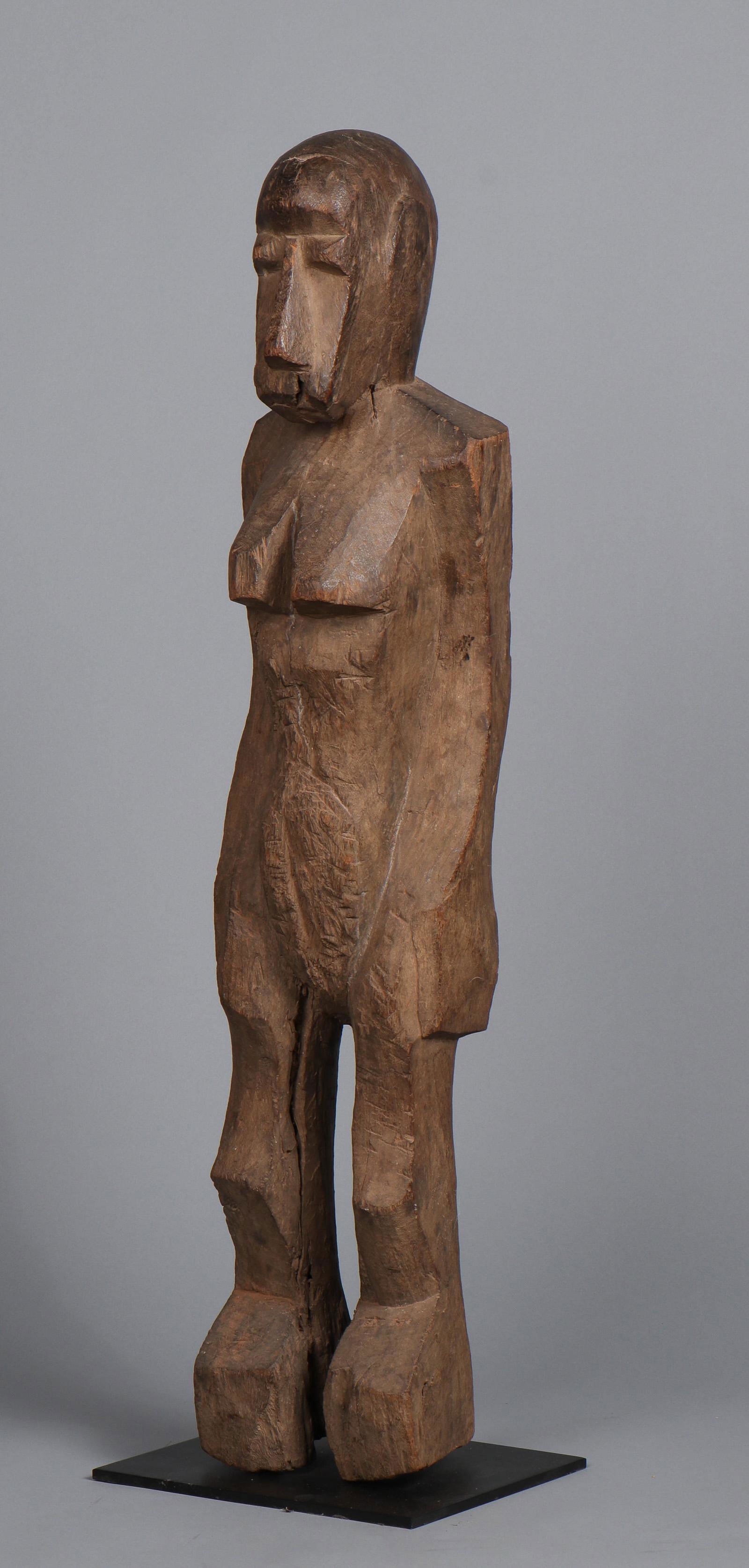 Large and Rare African Lobi Bateba Figure, Burkina Faso (1 of 4)