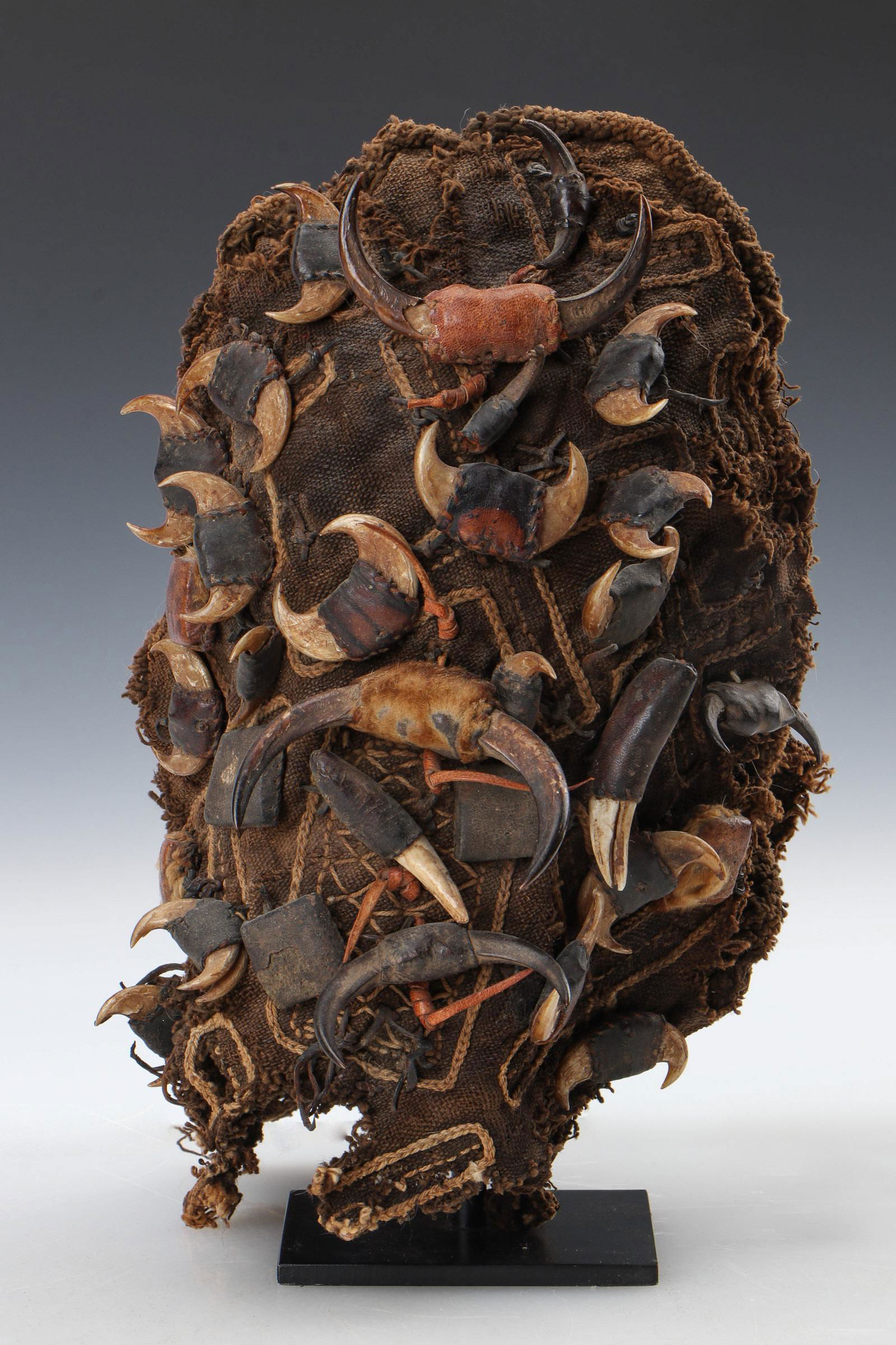 Antique African Dan Tribe Hunter's Fetish Amulet Cloth, (1 of 5)