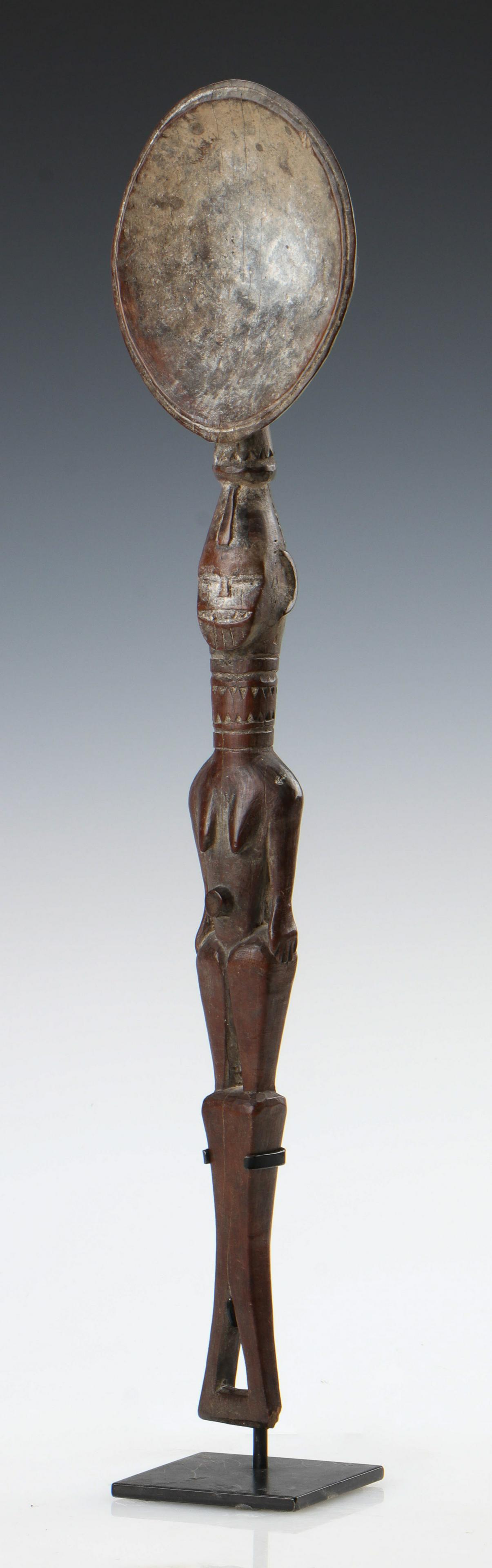 Fine Antique African Ijaw Cermonial Spoon, Nigeria (1 of 5)
