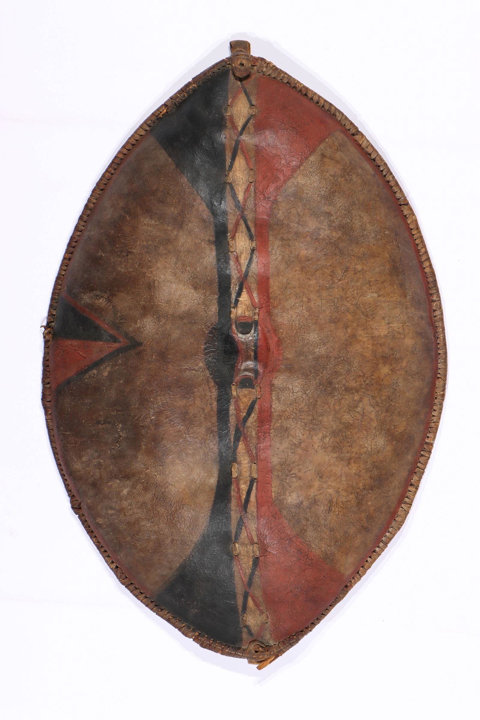 East African Maasai Shield, Early 20th C. (1 of 2)