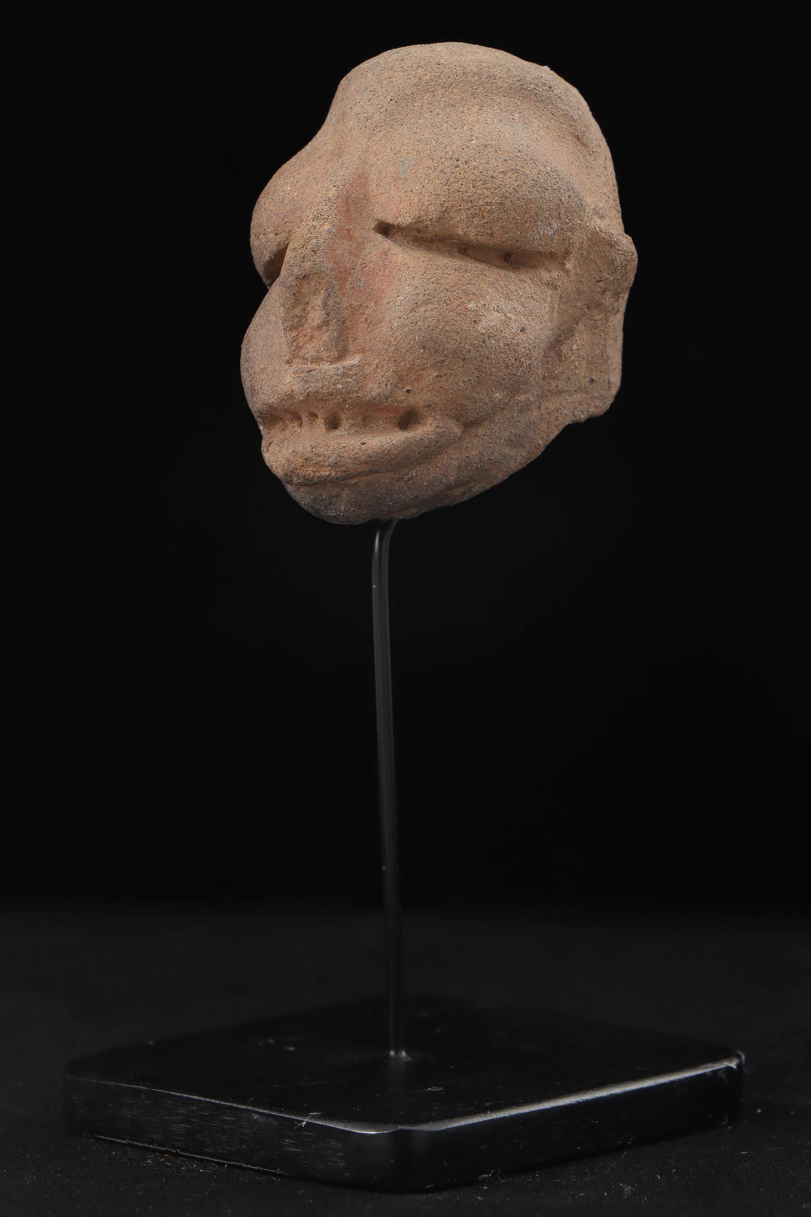 Ancient African Carved Stone Head/Protome (1 of 4)