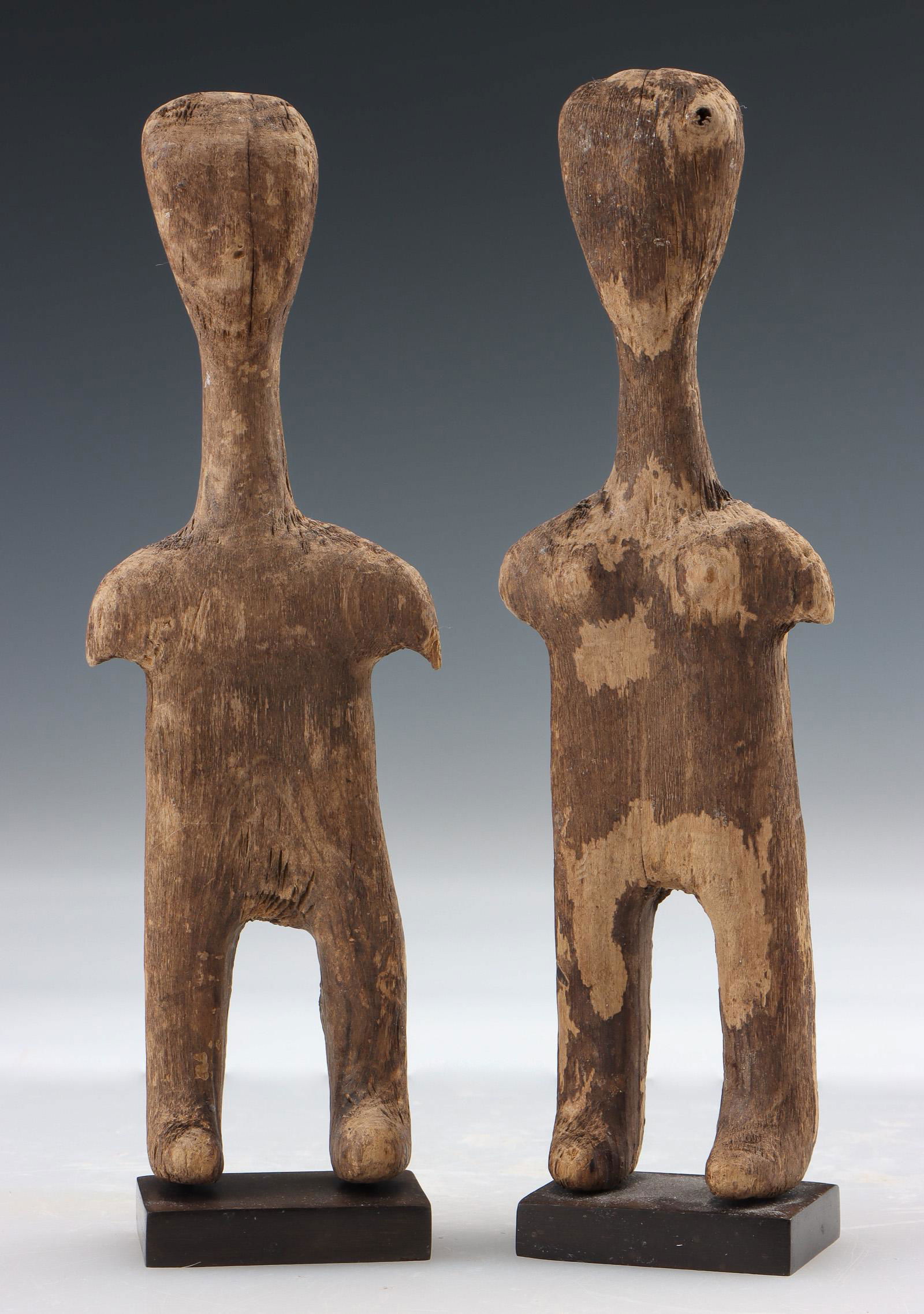 2 Antique African Adan Figures, Togo/Ghana (1 of 4)