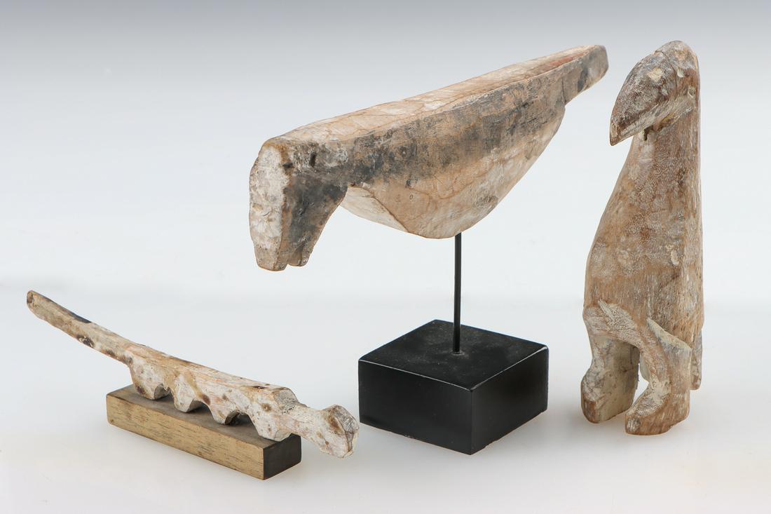 3 African Adan Animal Figures, Togo (1 of 6)