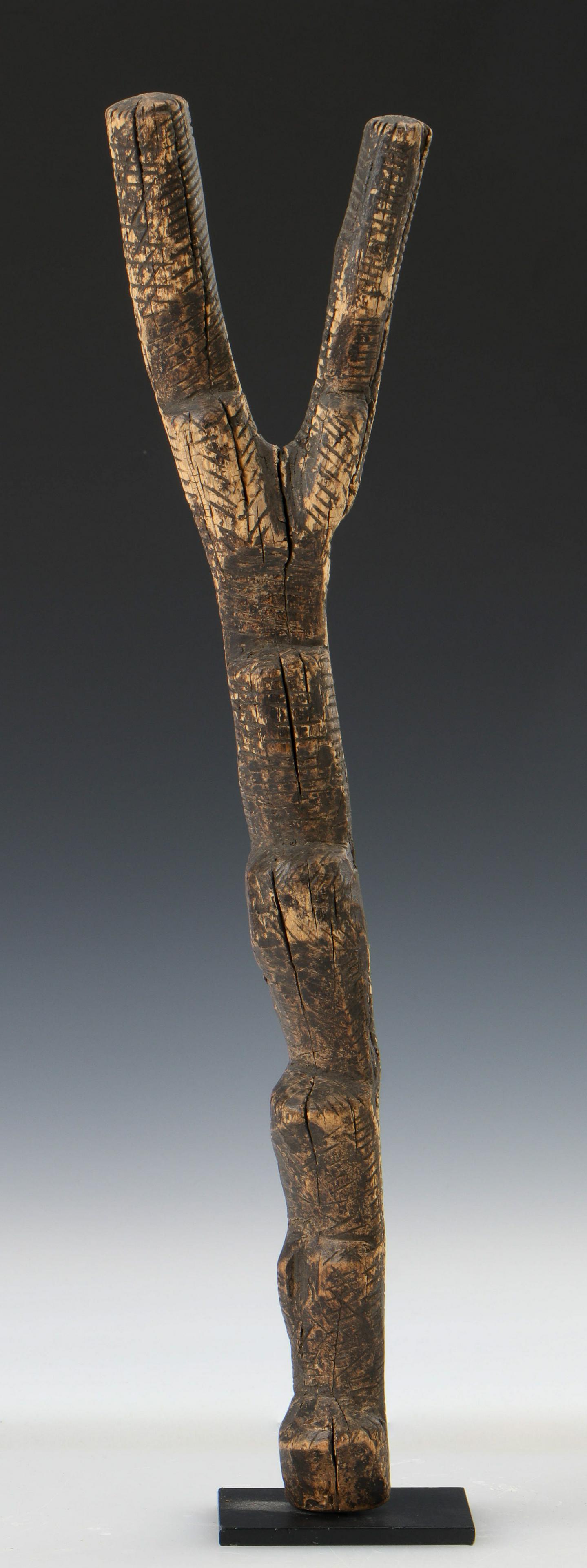 African Dogon Miniature Ladder, Early 20th C. (1 of 3)