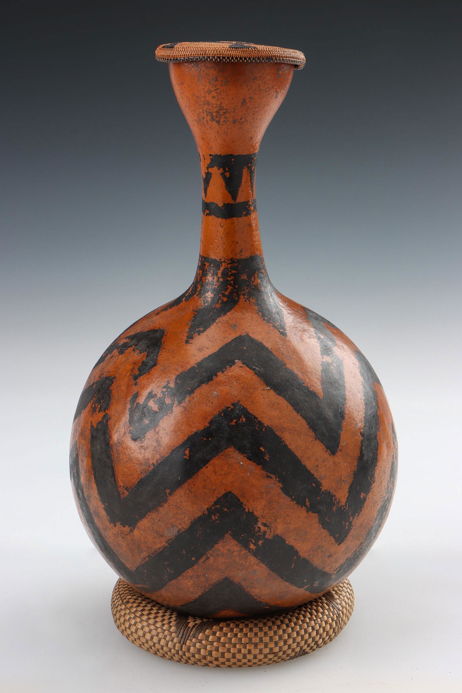 Antique African Gourd Vessel (1 of 6)