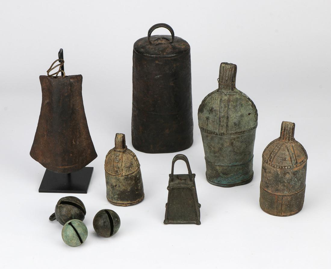 Group of Antique African Bronze Bells (1 of 3)