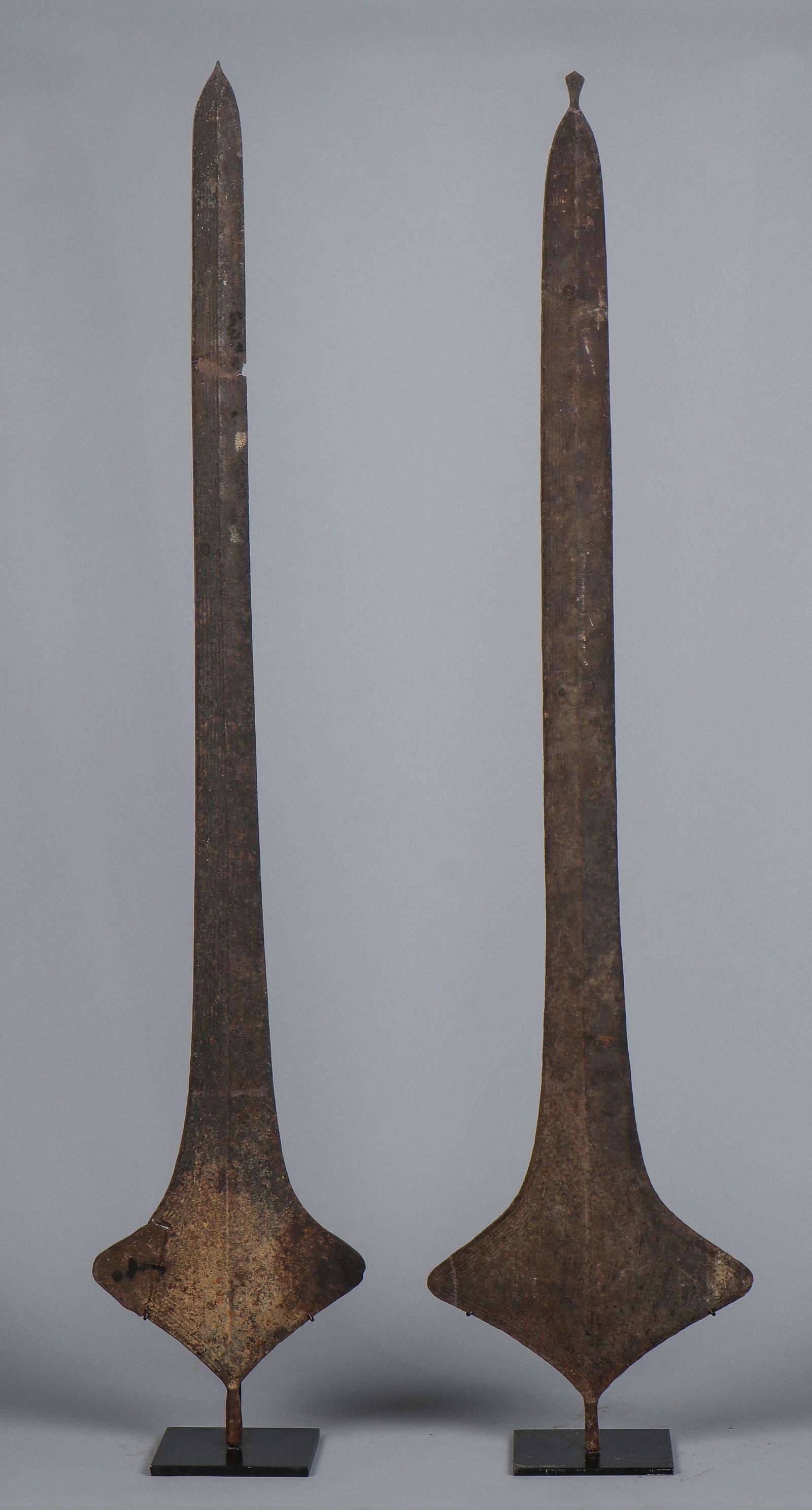 2 Massive Antique African Topoke Liganda Currency (1 of 2)