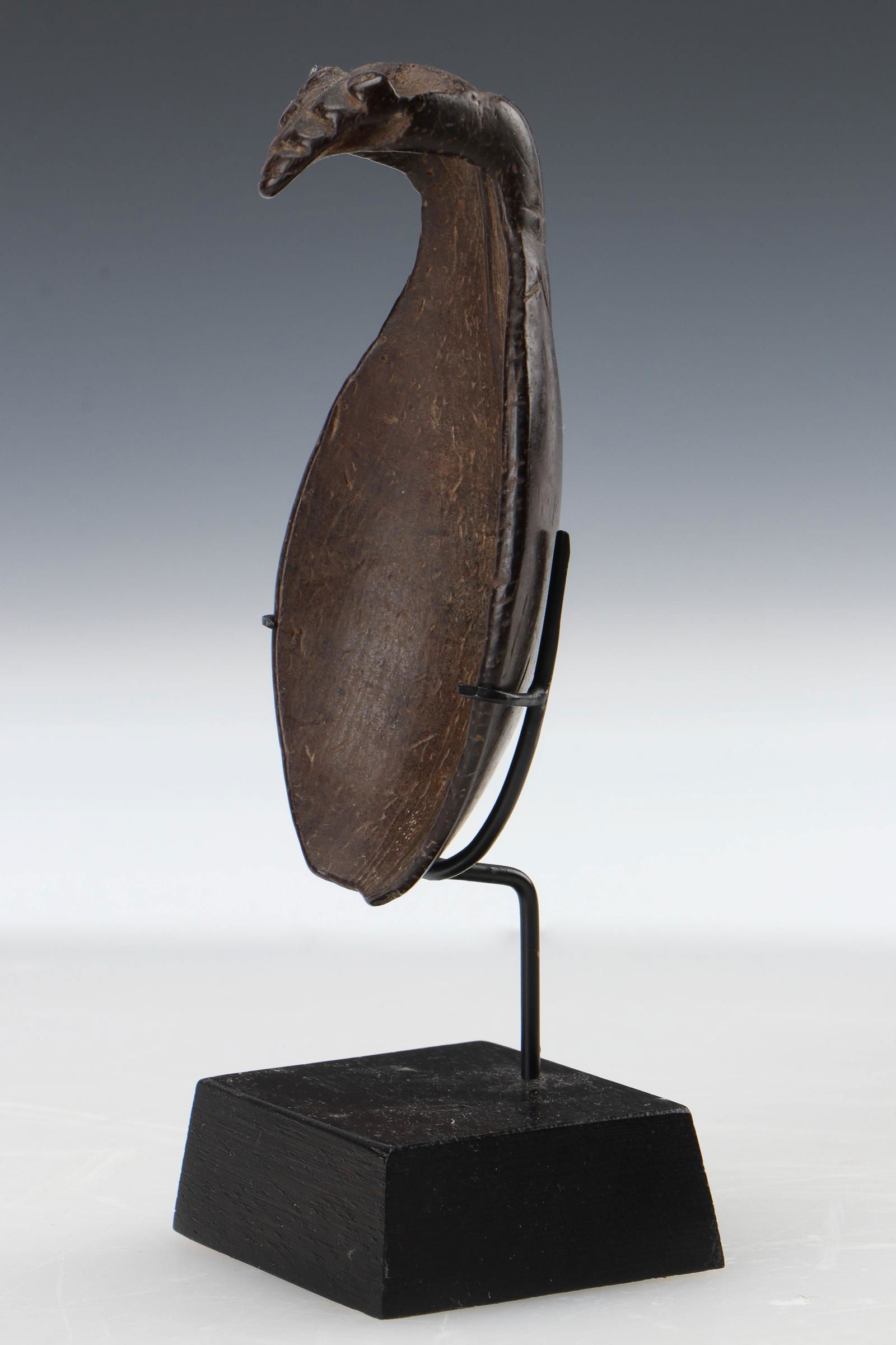 Antique Coconut Shell Spoon, Azera, Markham Valley (1 of 5)