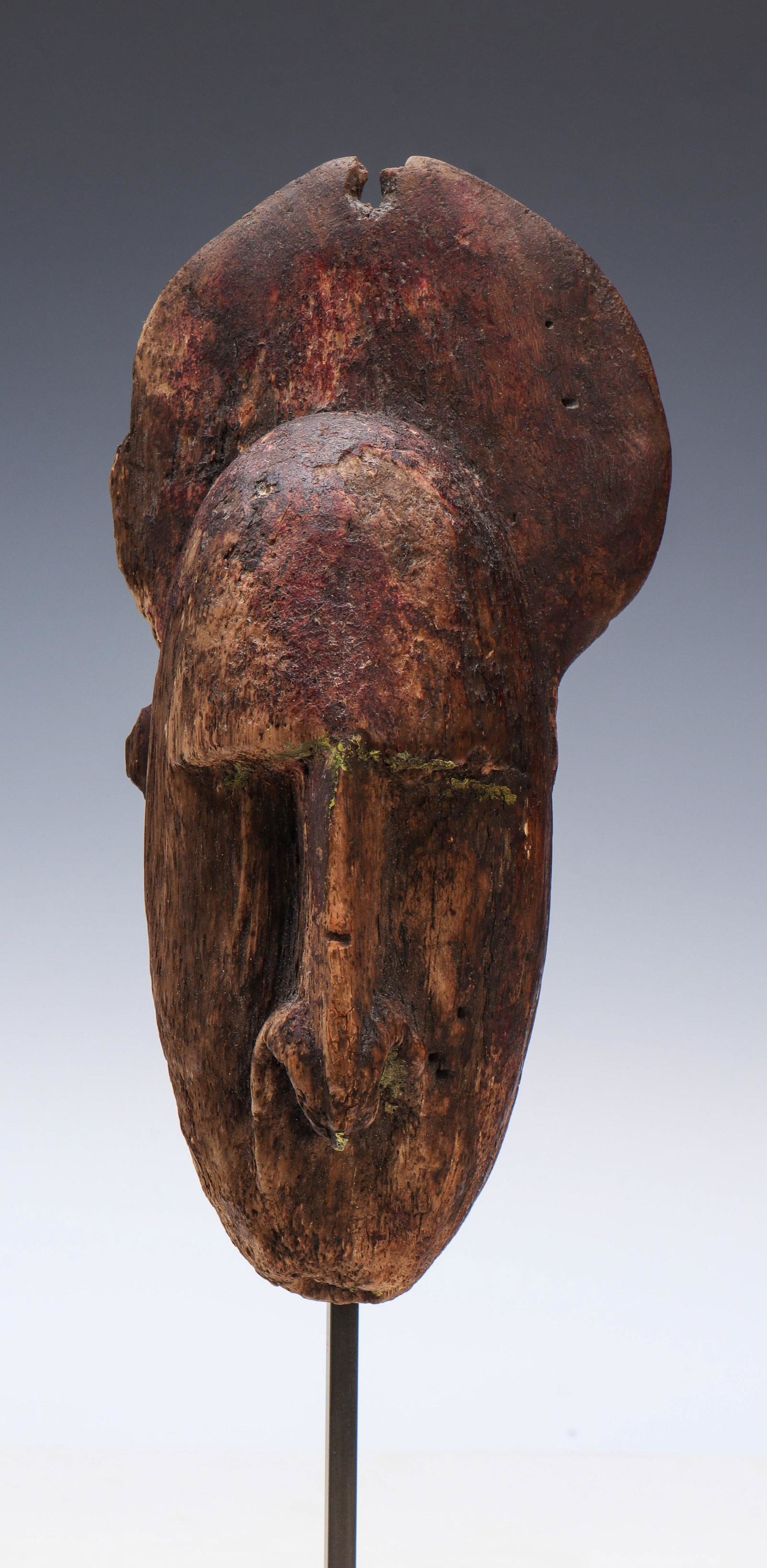 Rare Antique Abelam Wooden Yam Mask, PNG (1 of 3)