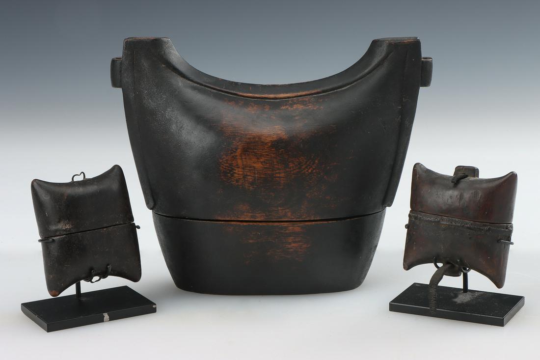 Three Antique Sumba Island Tobacco Boxes, Indonesia (1 of 5)