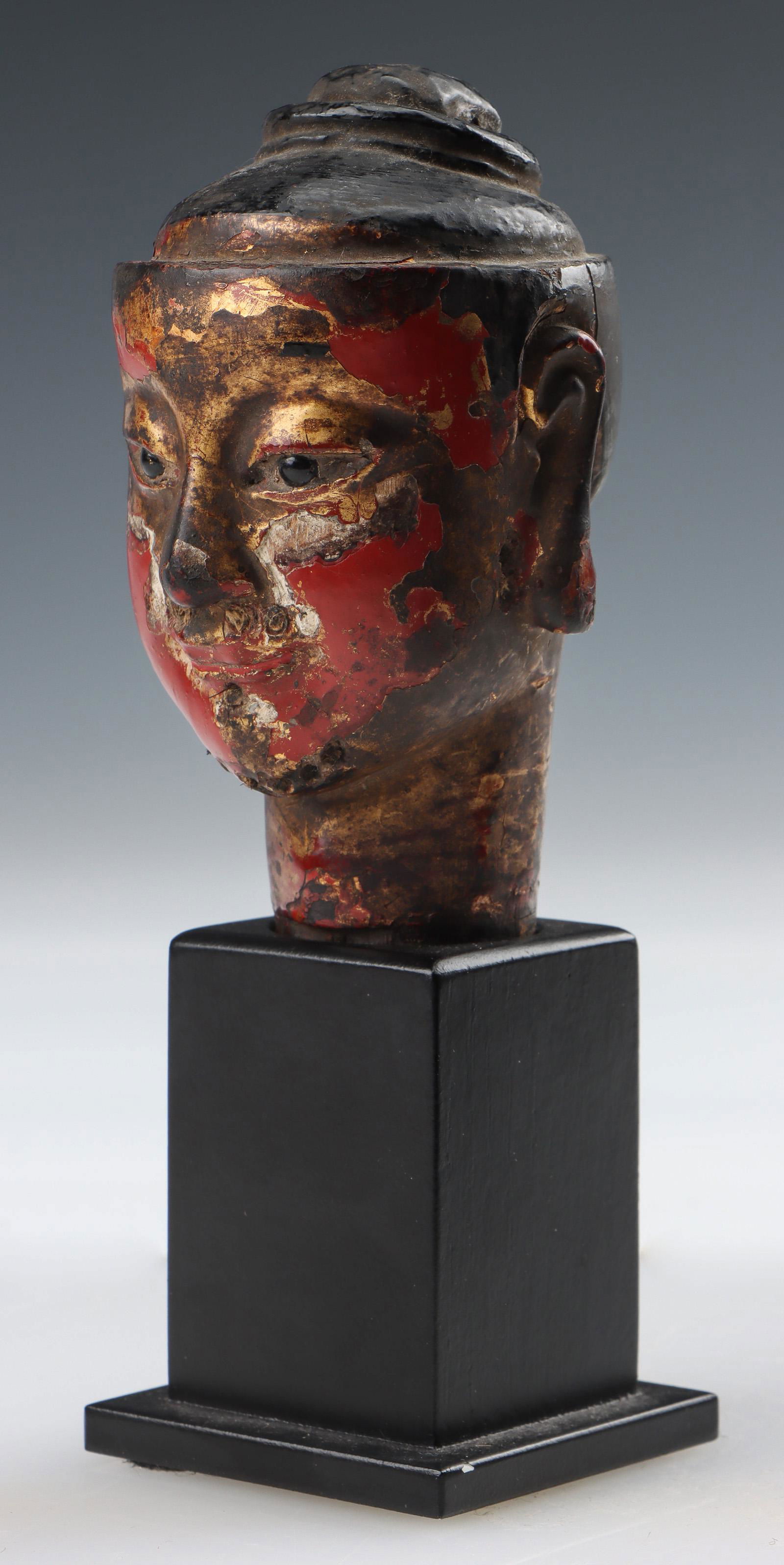 Chinese Puppet Head, Yunnan Province, 19th/20th C. (1 of 5)
