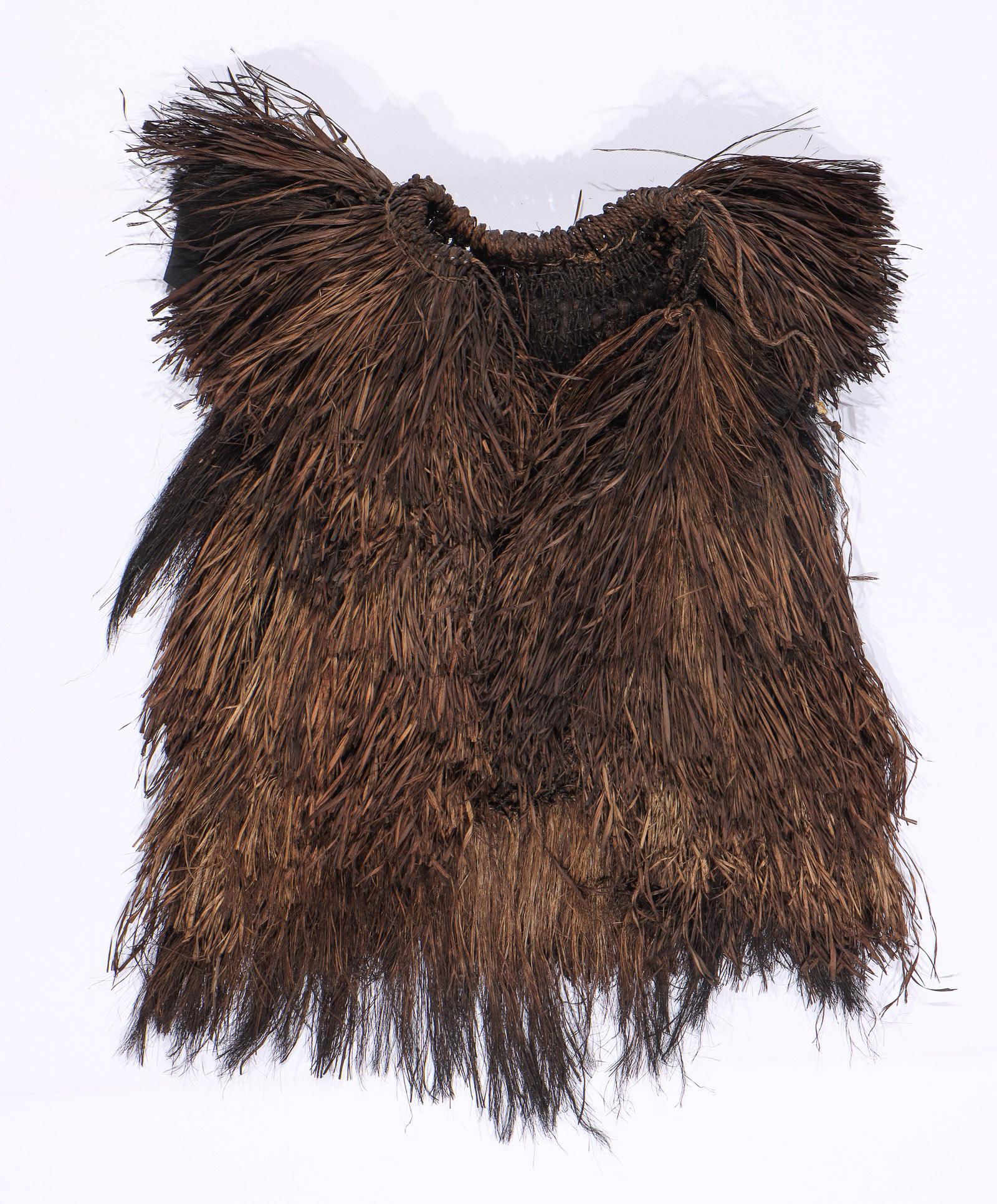 Fiber Rain Cape, China, Early-Mid 20th C. (1 of 4)