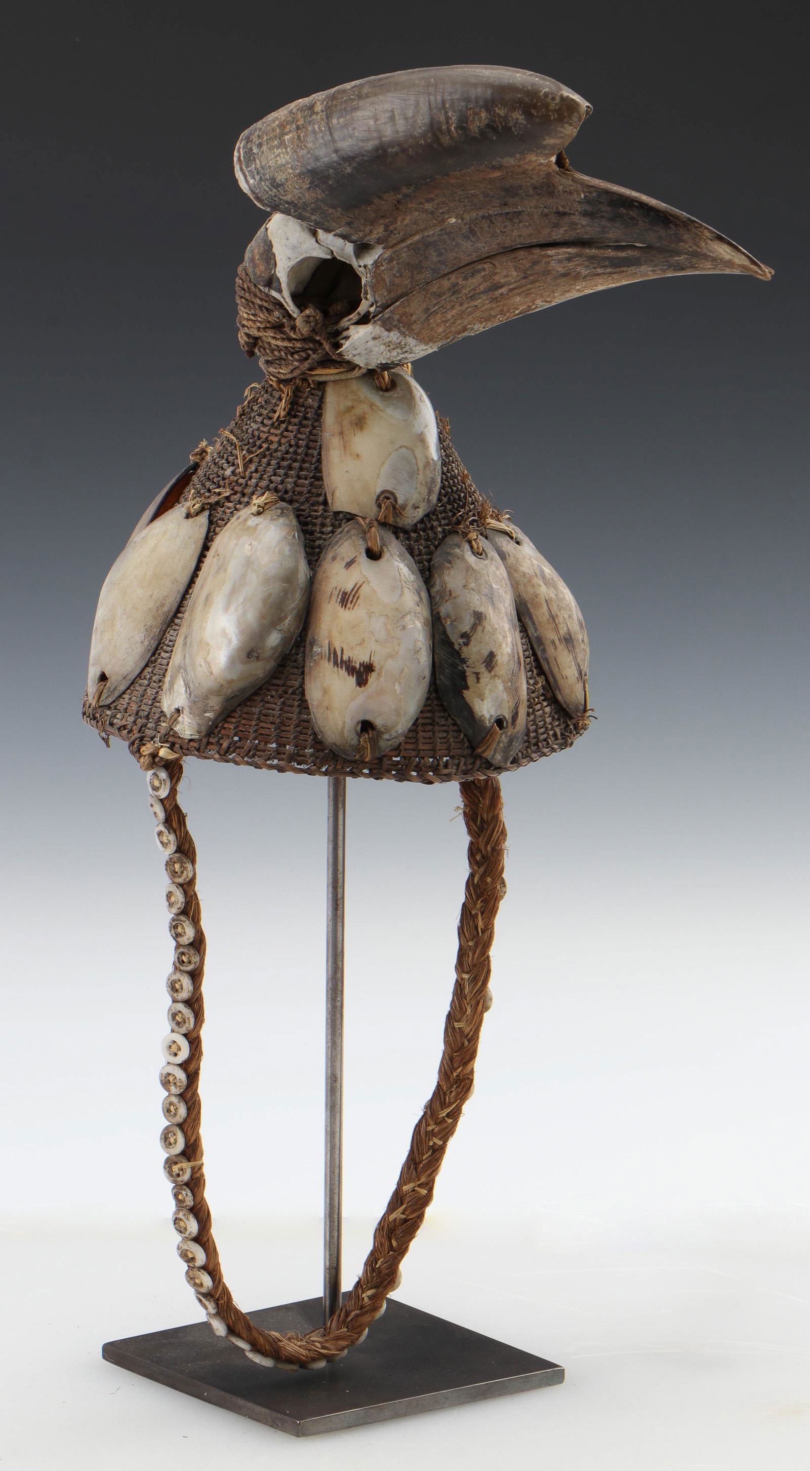 Antique African Lega Bwami Society Hat, DRC (1 of 6)