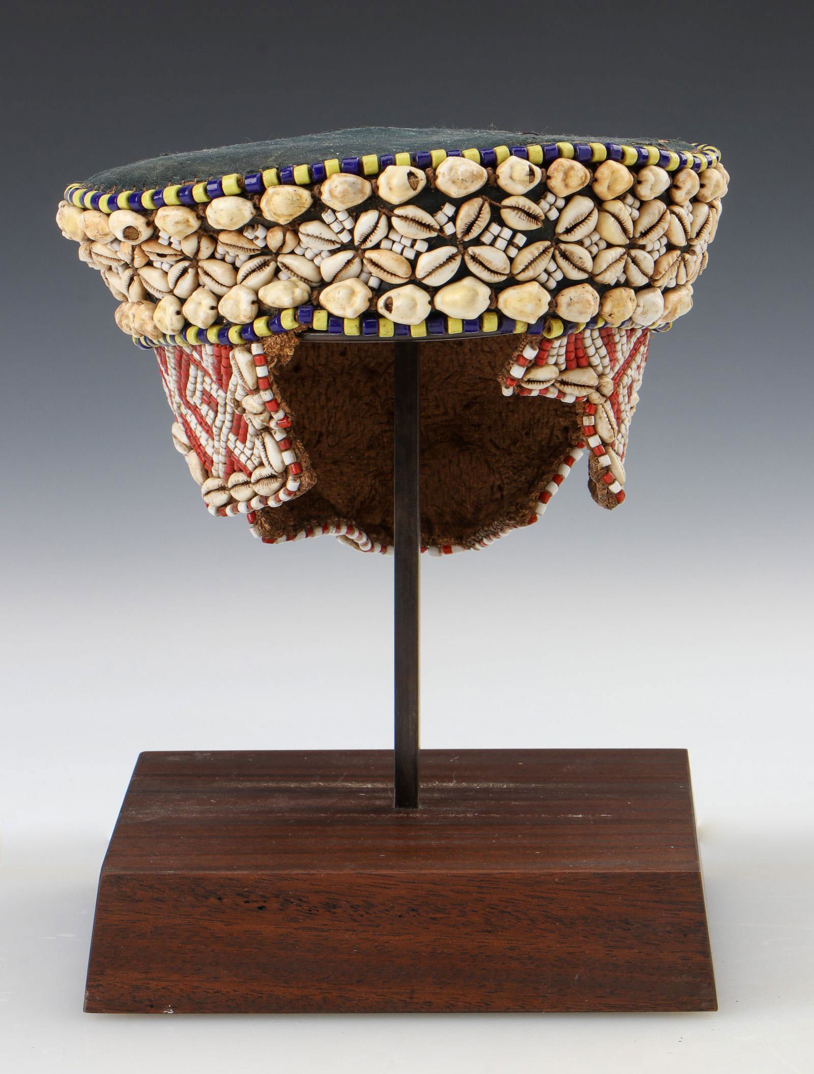 African Kuba Headdress, DRC, Early/Mid 20th C. (1 of 6)