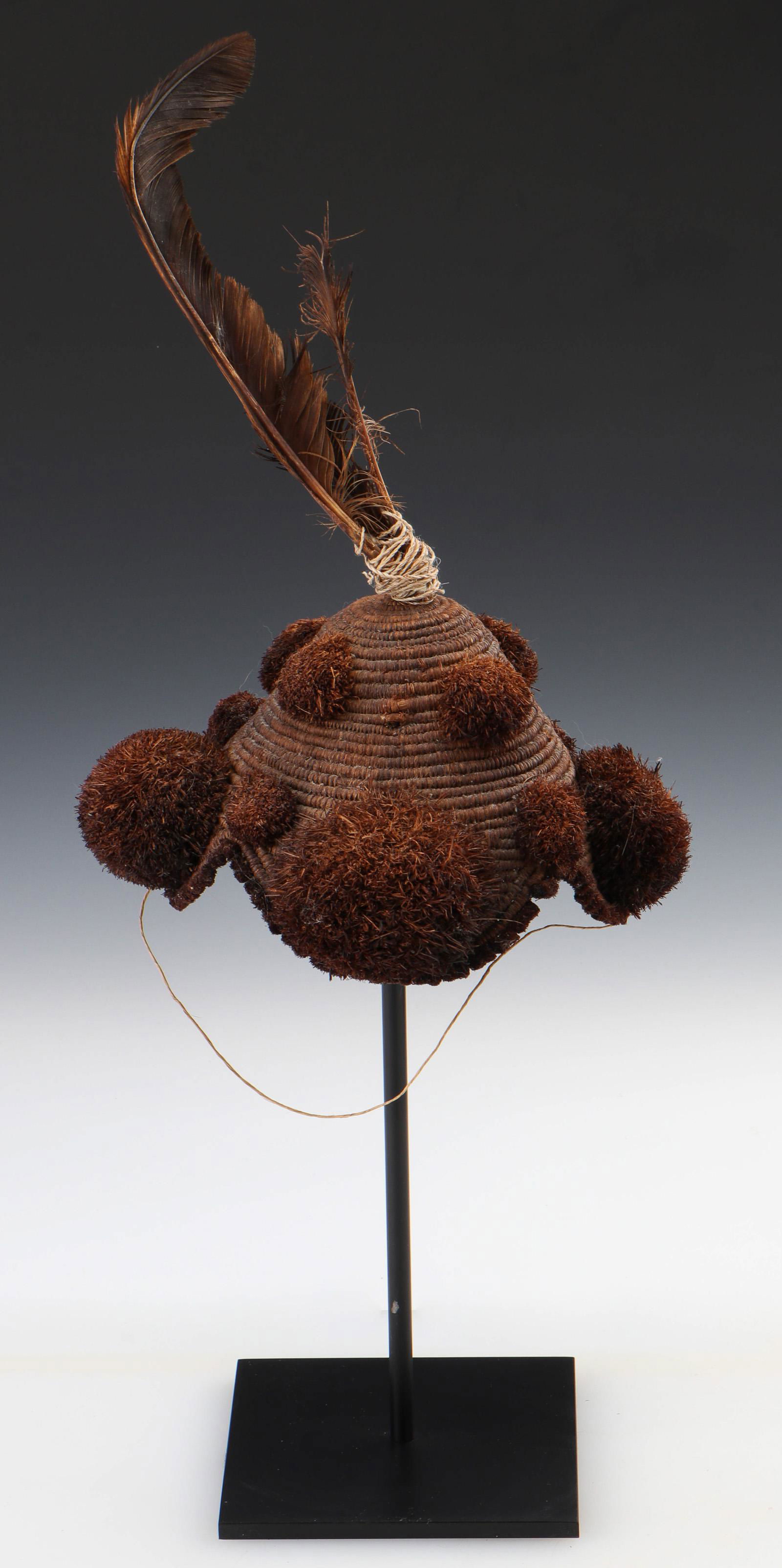 African Kuba Ceremonial Headdress, Zaire, Early 20th C. (1 of 5)