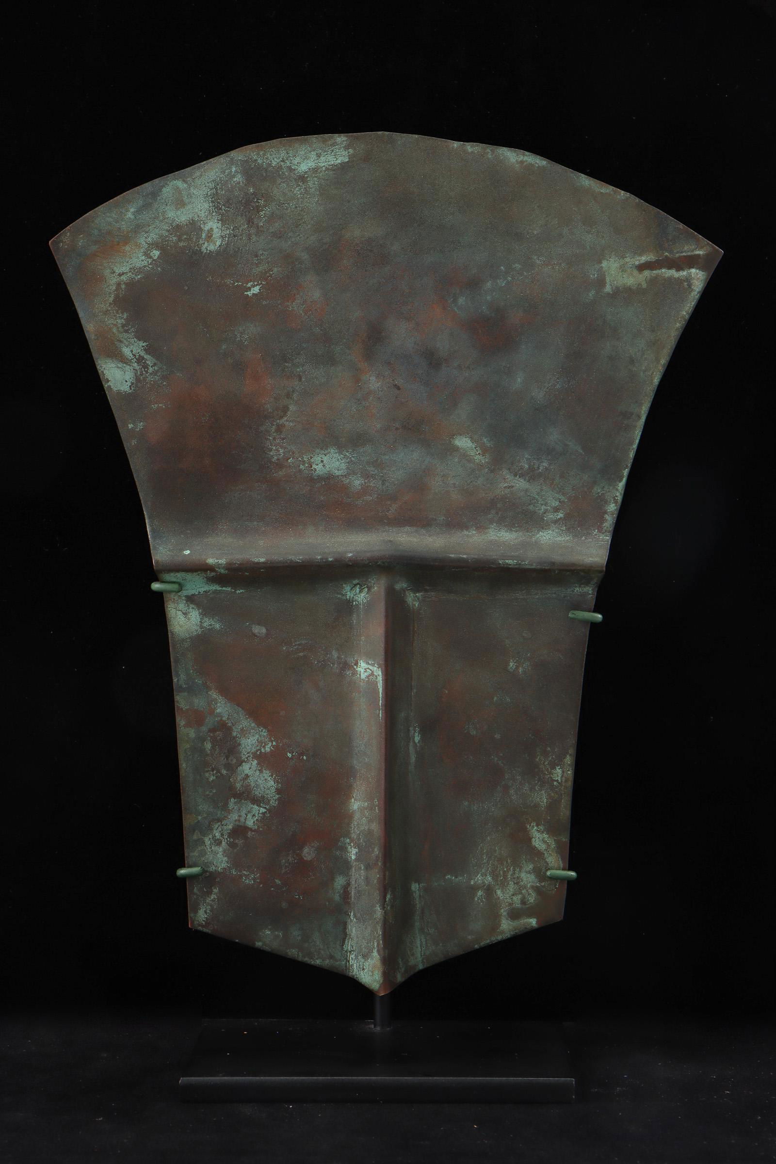 Small Haida Shield-Form Copper, Pacific Northwest Coast (1 of 4)