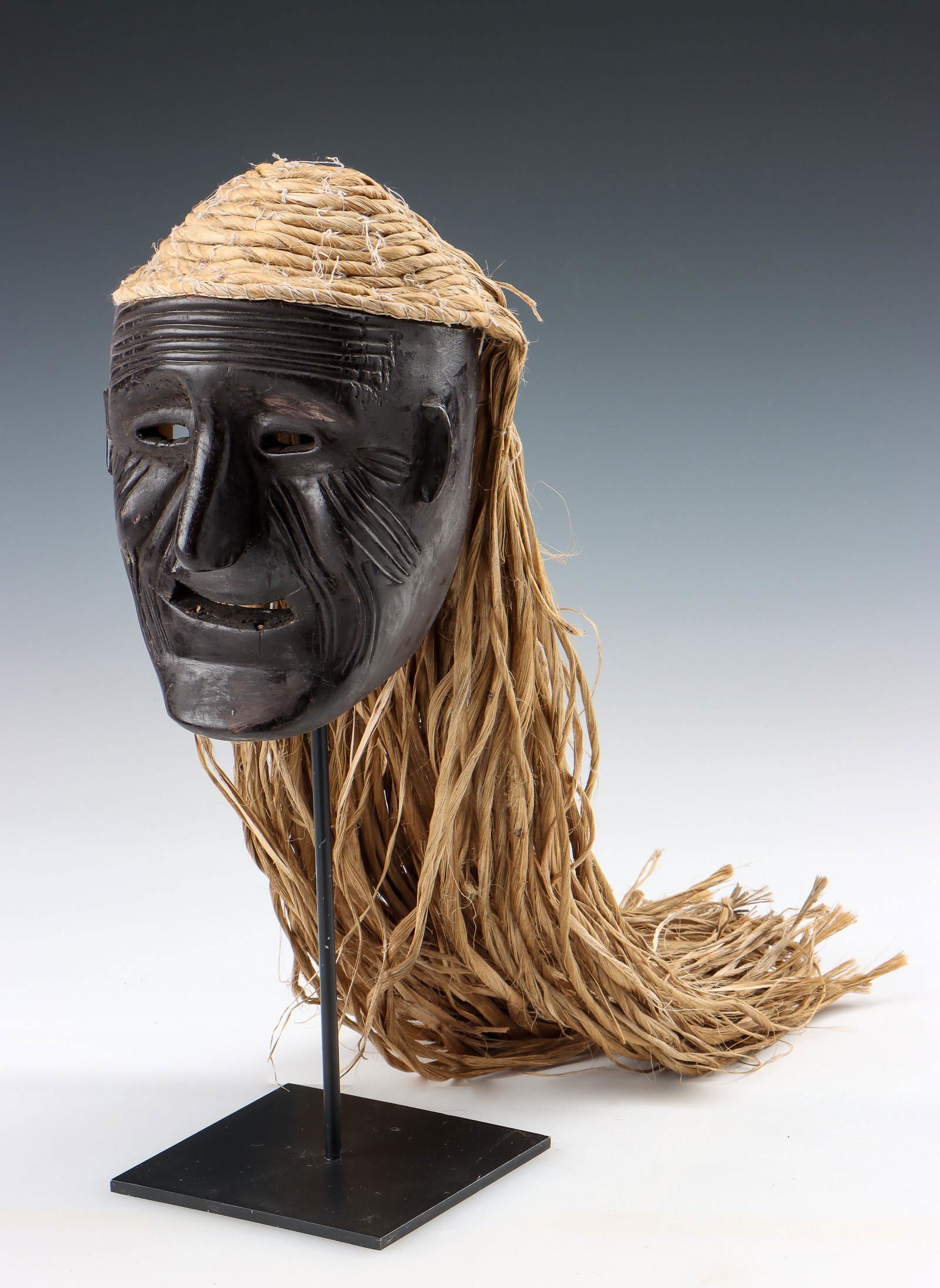 Rare Chontol Mask, Nacajuca, Tabasco, Early 20th C. (1 of 5)