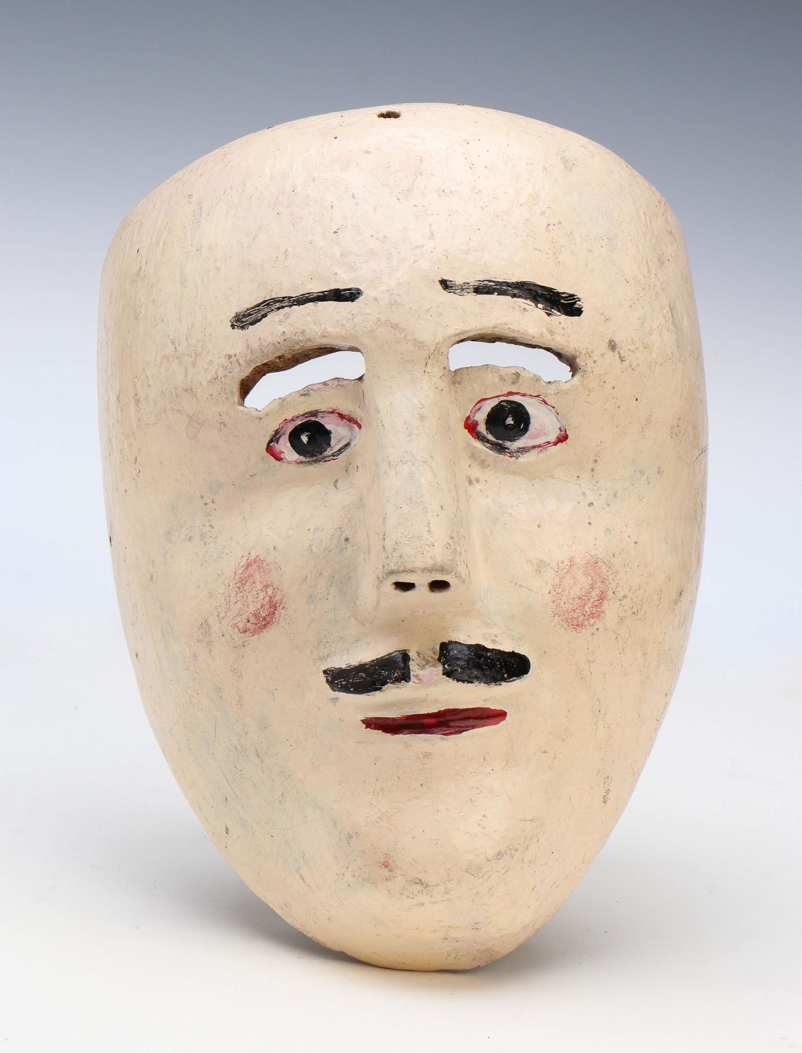 Mexican Curpites Dance Mask, Michoacan, Early-Mid 20th (1 of 4)