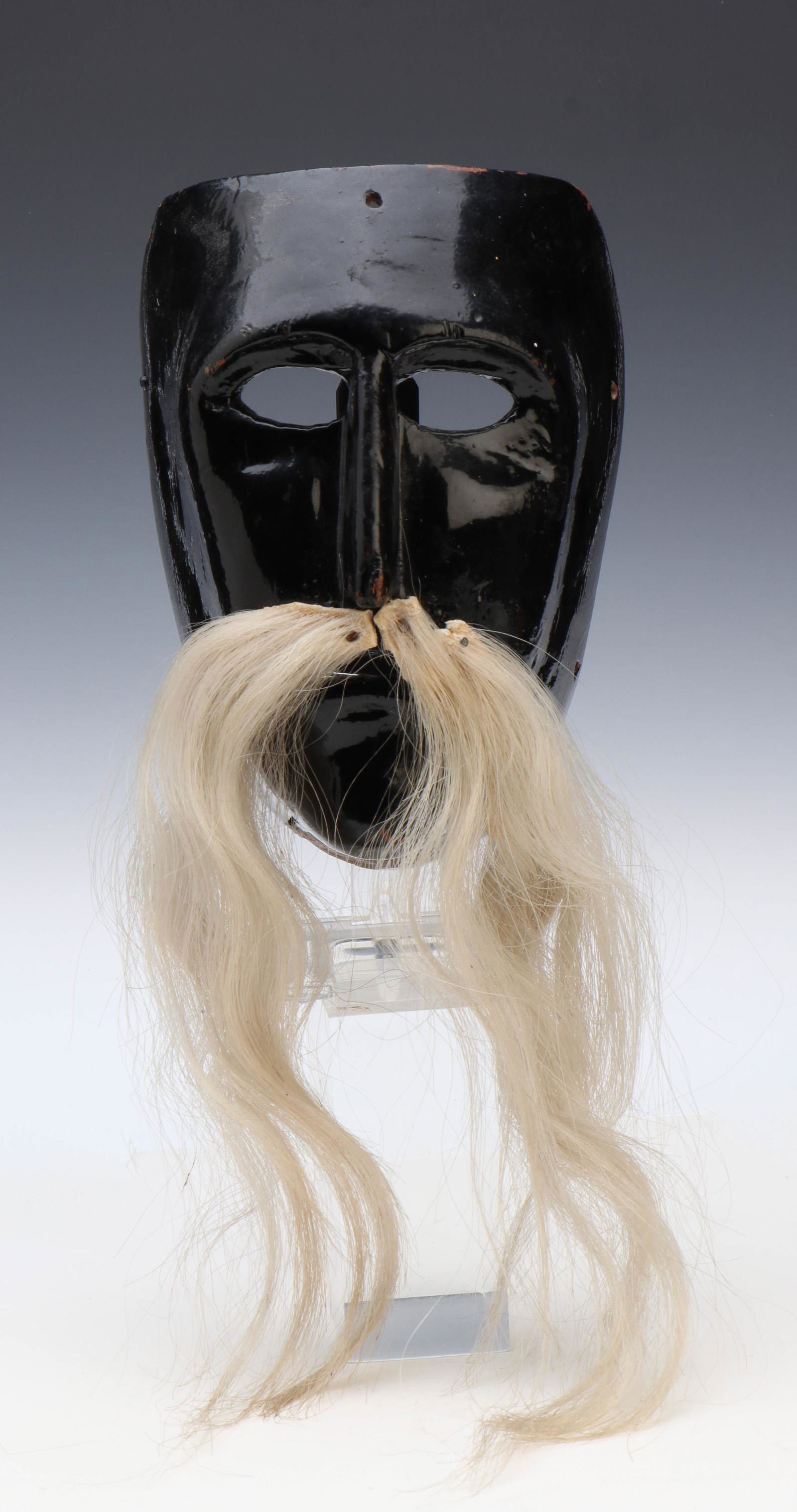 Mexican Tastoanes Dance Mask, Zacatecas, Early-Mid 20th (1 of 4)