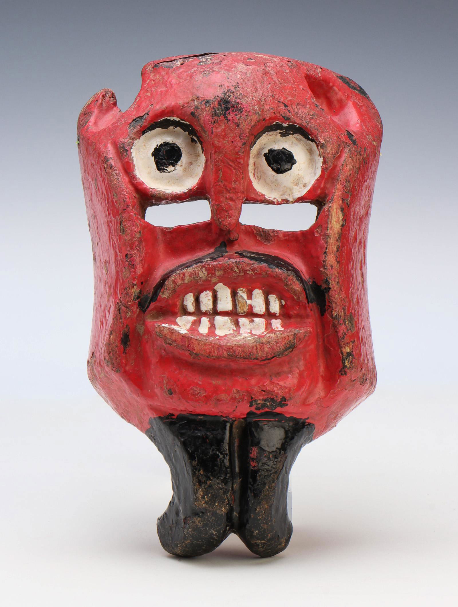Mexican Dance Mask by Jose "Che" Luna, C.1955 (1 of 3)
