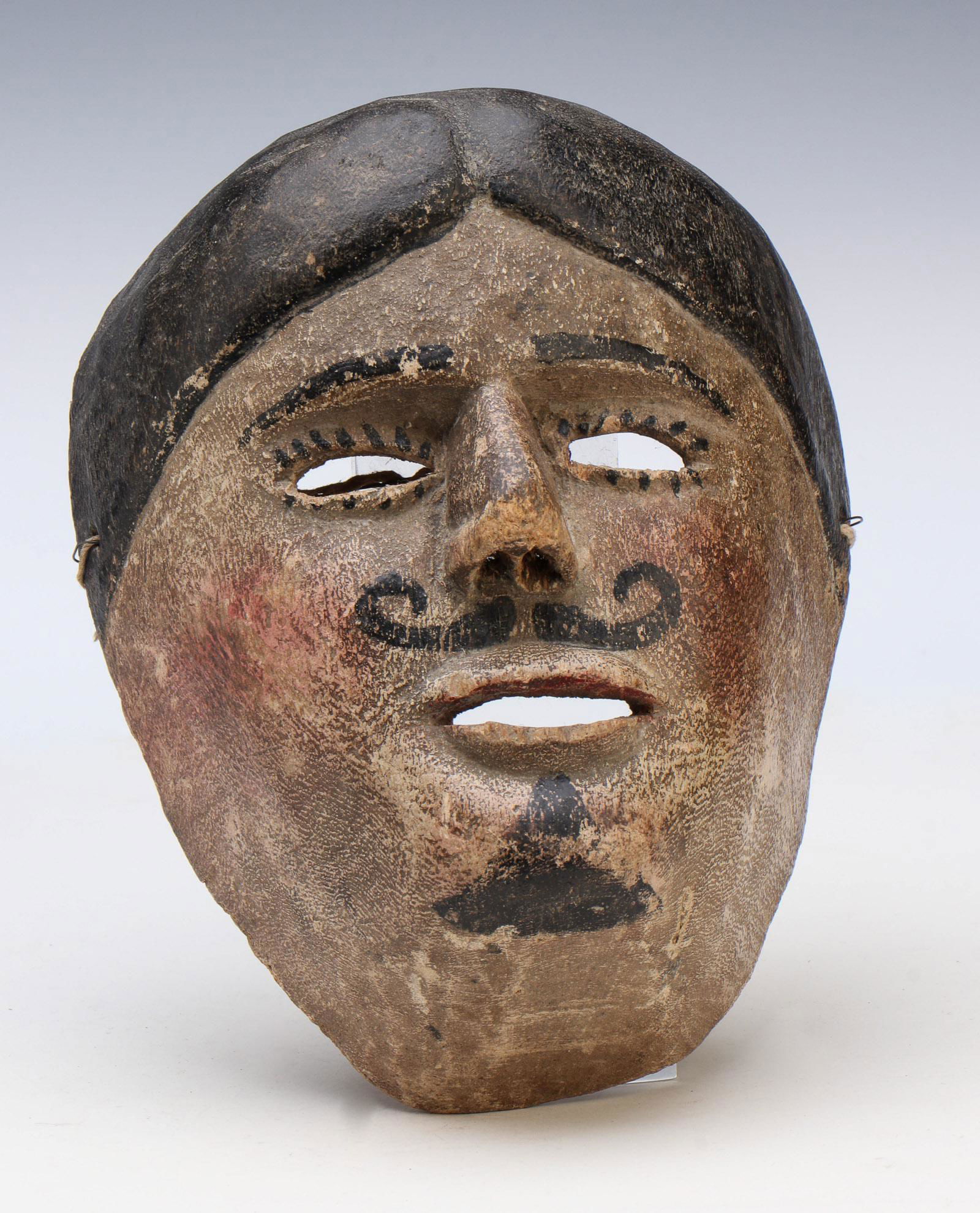 Mexican Curpite Dance Mask, Early-Mid 20th C. (1 of 3)