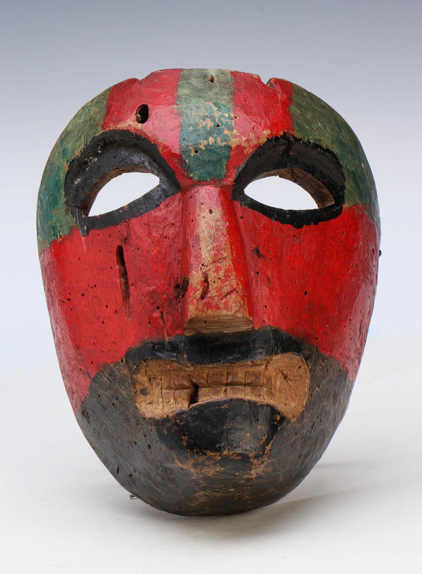Mexican Chantolo Dance Mask, Hidalgo, Early-Mid 20th C. (1 of 4)