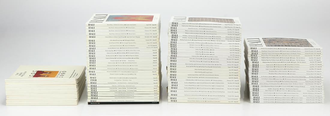 Collection of HALI Magazines, London (1 of 3)