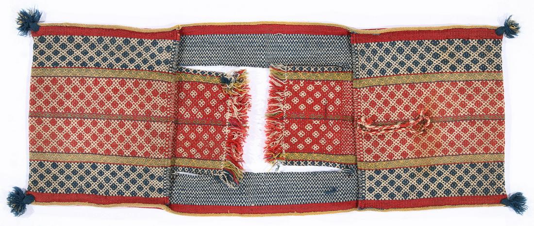 Antique Bolivian Alforjas Double Bag, 19th C. or (1 of 5)
