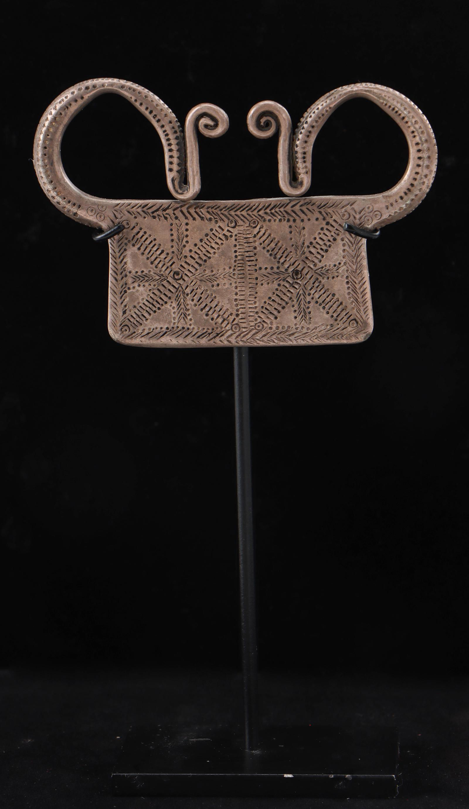 Antique Miao / Hmong Silver Spirit Lock, Thailand, 19th (1 of 4)