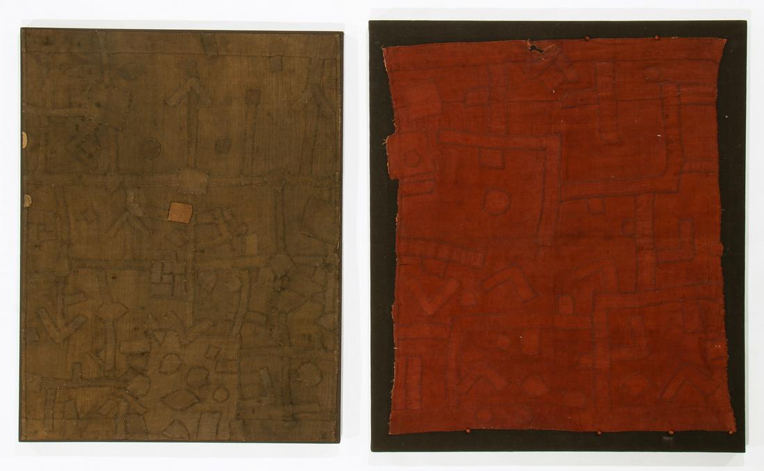 Two Antique African Kuba Textiles (1 of 6)