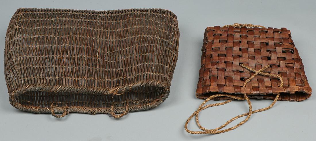 Two Soft Woven Baskets, Philippines (1 of 2)