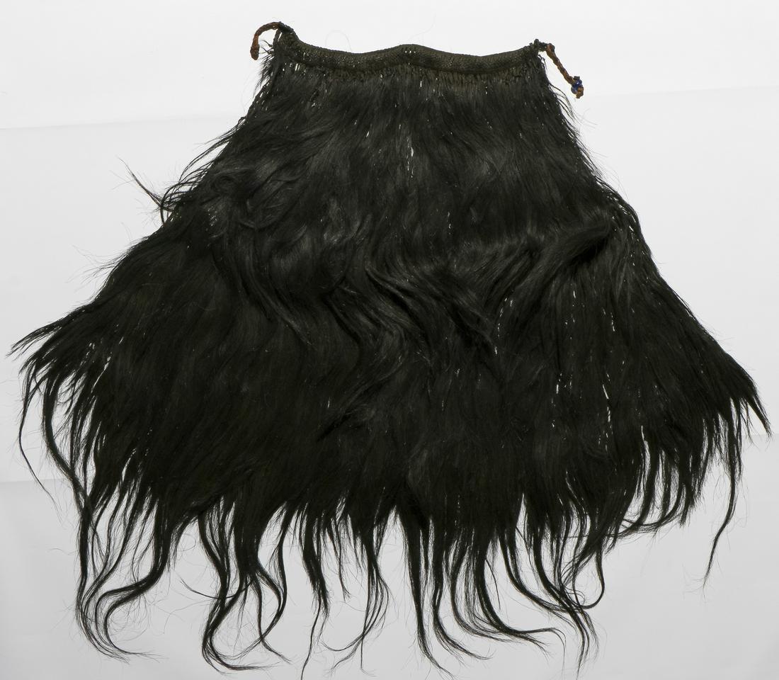Rare Yi Shaman's Horsehair Cape, China, Early 20th C. (1 of 3)