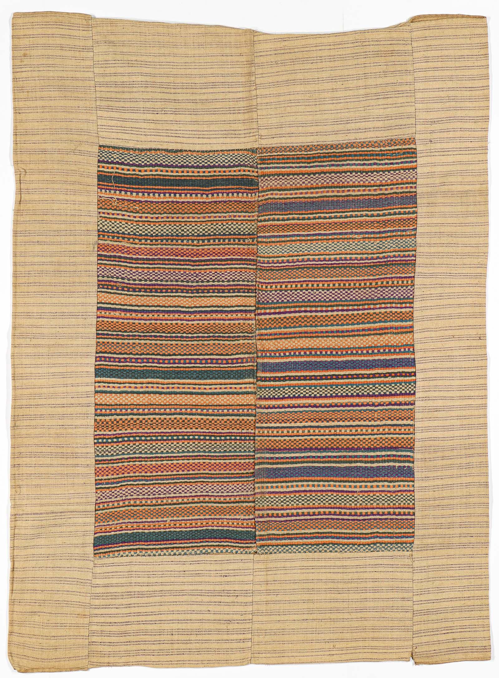 Zhuang People Bast Fiber Blanket, Early-Mid 20th C. (1 of 4)