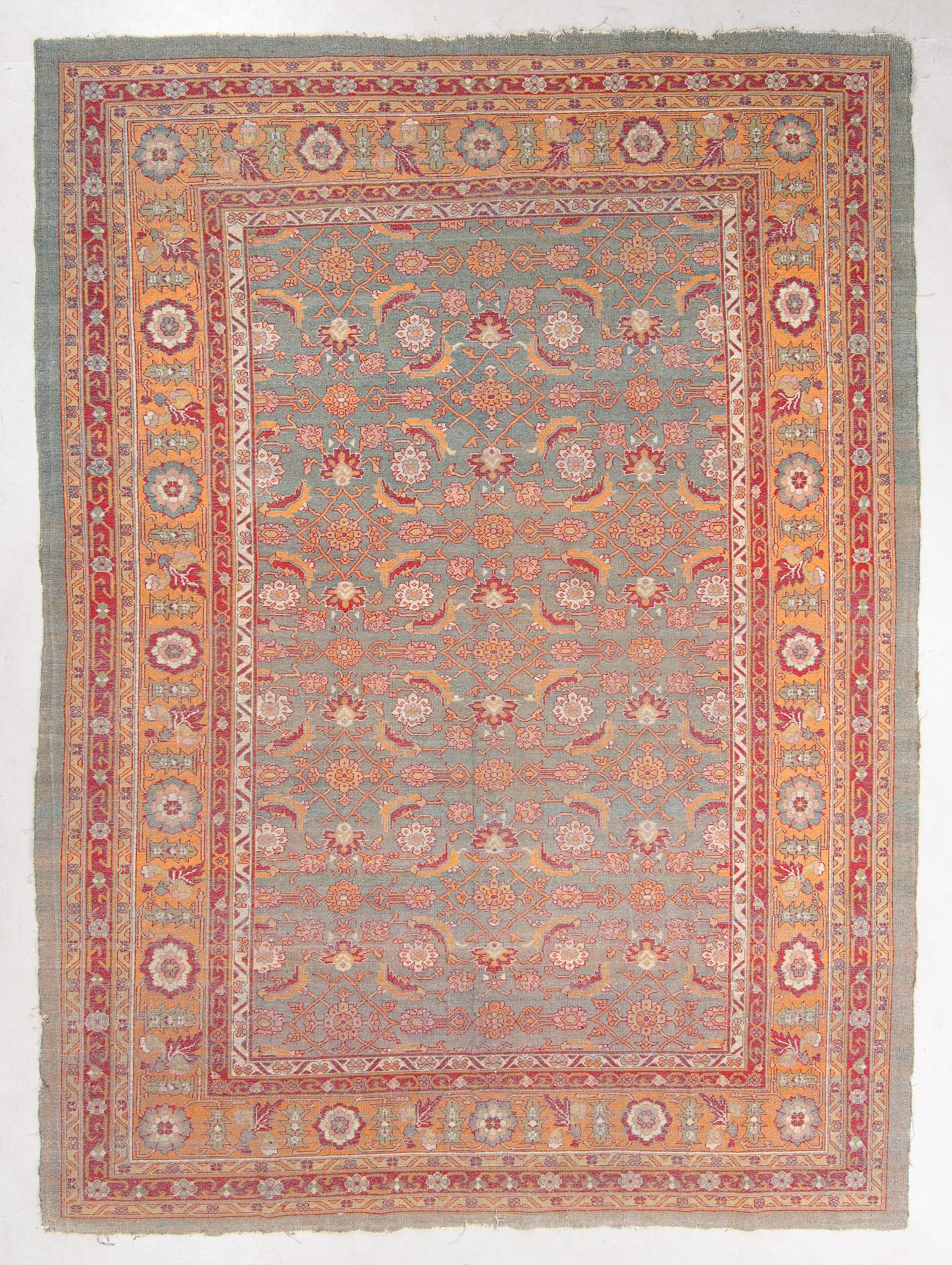 Amritsar Rug, India, Late 19th C., 10'2'' x 13'10'' (1 of 5)