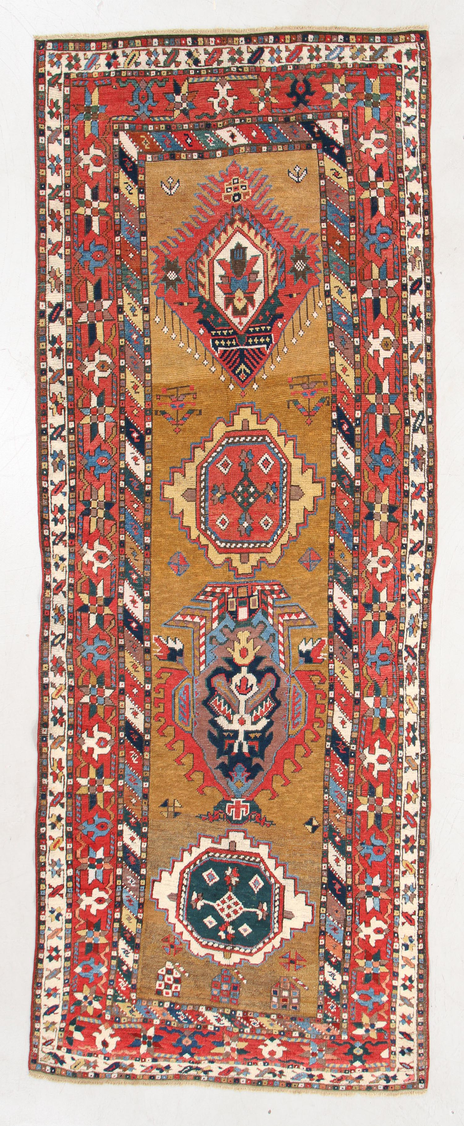 Northwest Persian Rug, Ca. 1875, 3'8'' x 9'11'' (1 of 6)