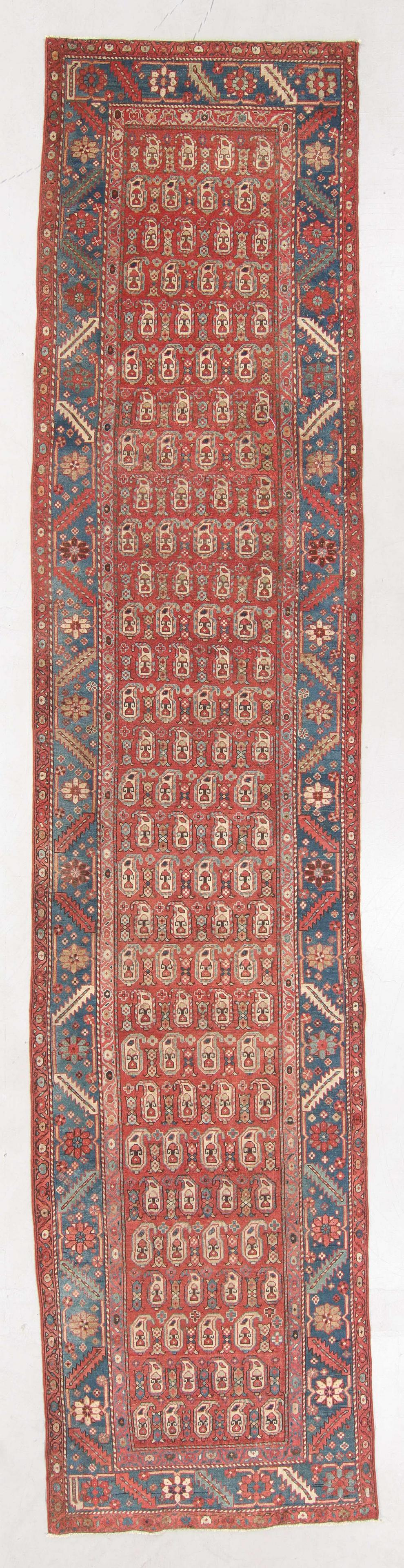 Bakshaish Rug, Persia, Late 19th C., 3'10'' x 17'4'' (1 of 6)