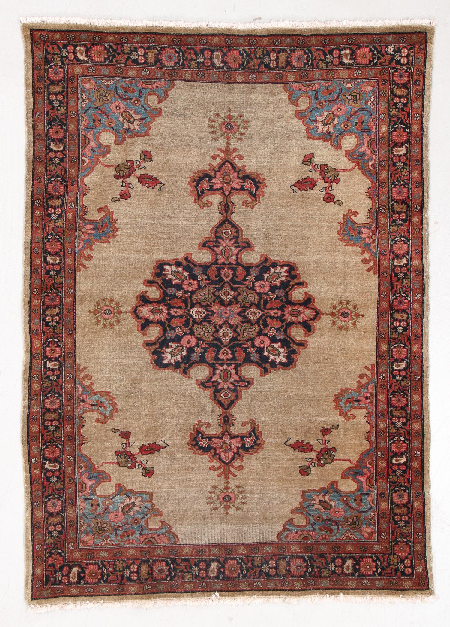 Ferahan Sarouk Rug, Persia, Ca. 1880, 3'5'' x 5'0'' (1 of 5)