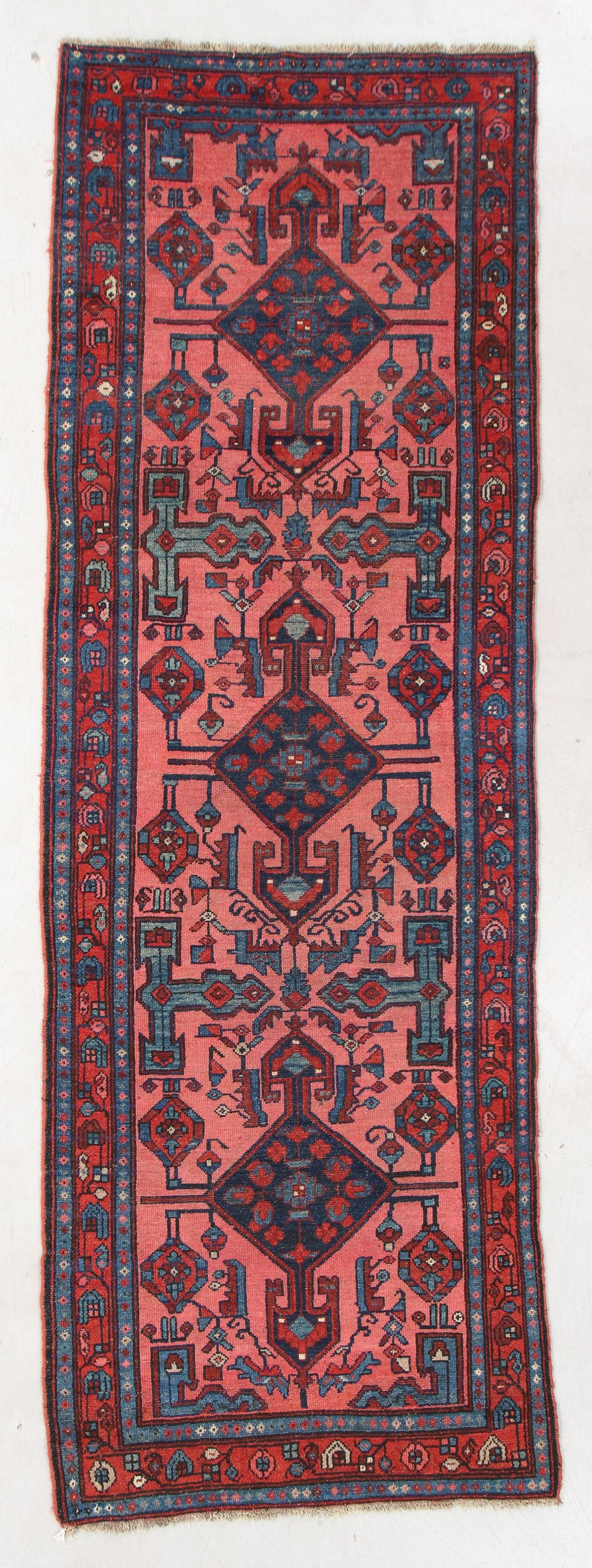 Malayer Rug, Persia, Ca. 1900, 3'6'' x 10'6'' (1 of 6)