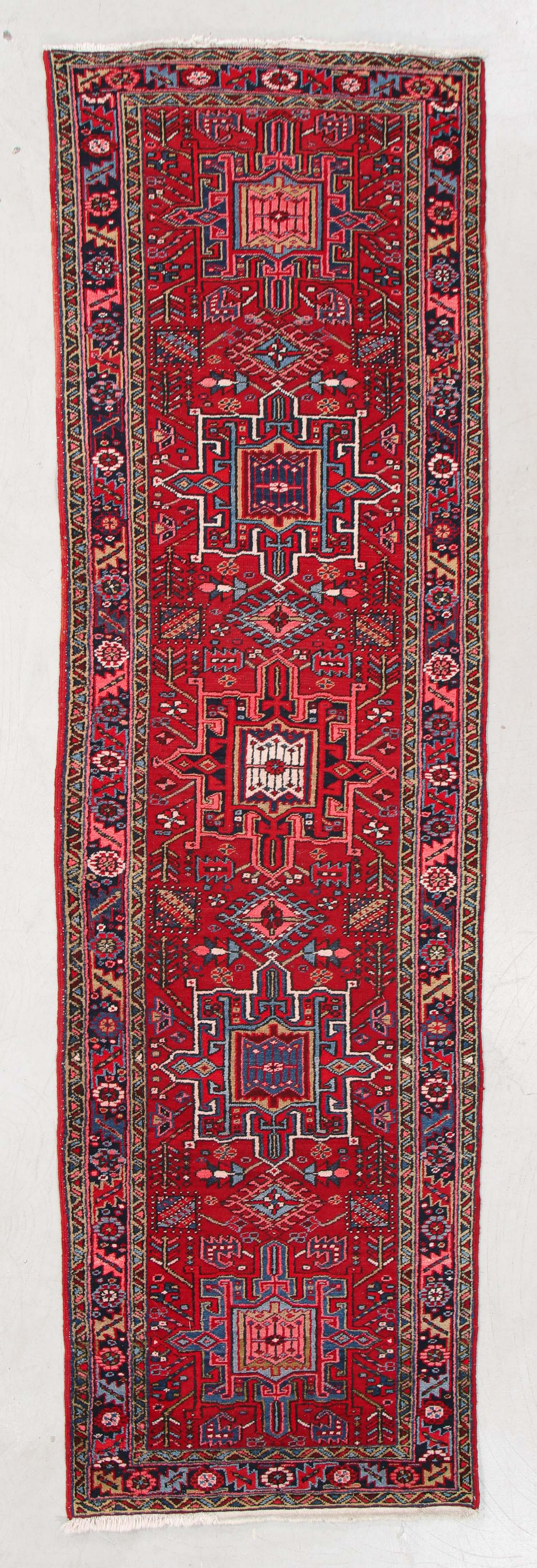 Karadja Rug, Persia, Mid 20th C., 3'0'' x 10'10'' (1 of 5)