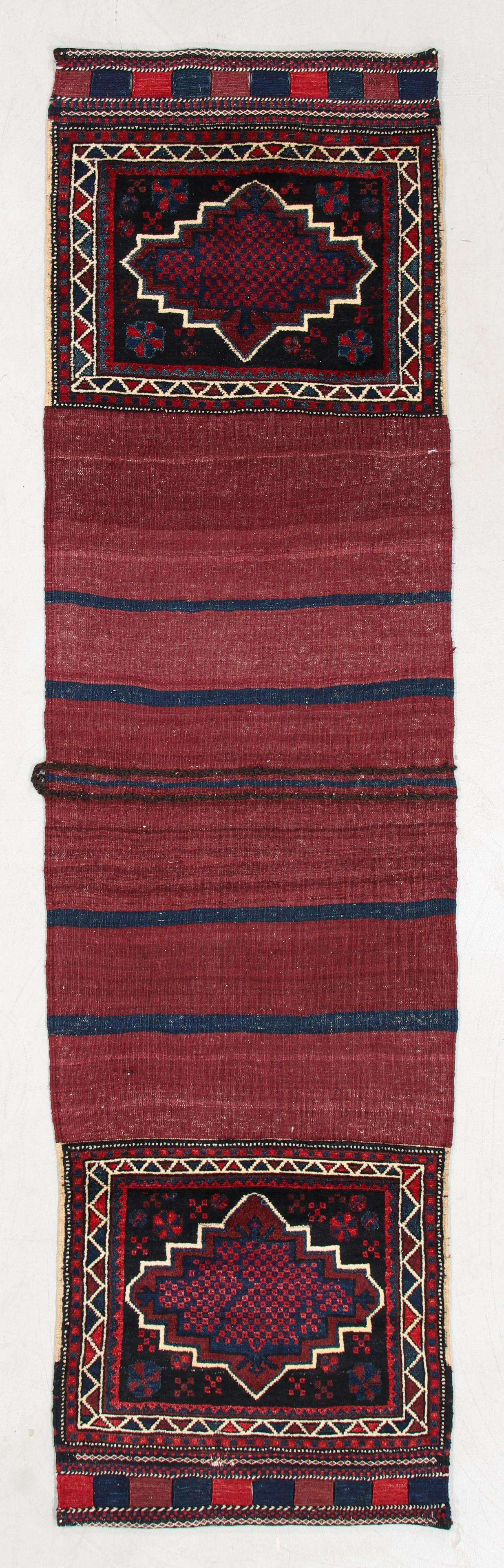 Opened Double Bag/Khorjin, Persia, Early/Mid 20th C. (1 of 6)