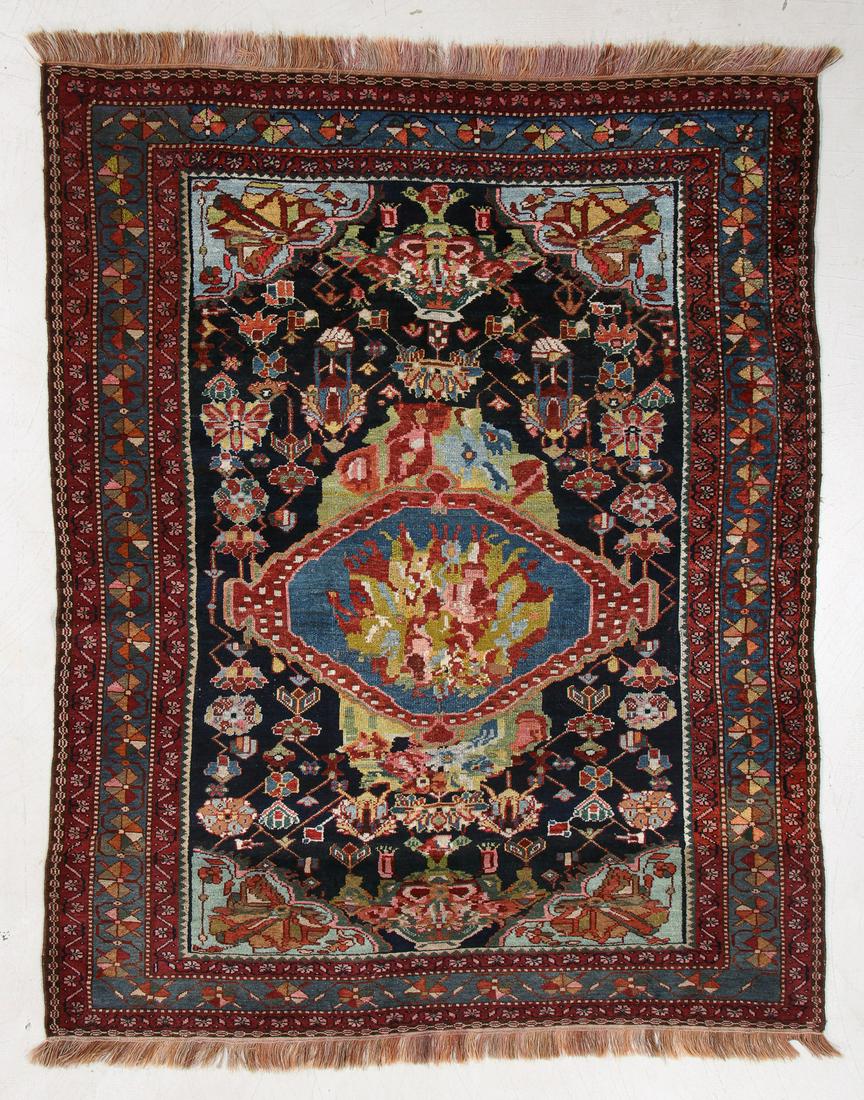 Bakhtiari Rug, Persia, Ca. 1900, 5'0'' x 6'1'' (1 of 5)