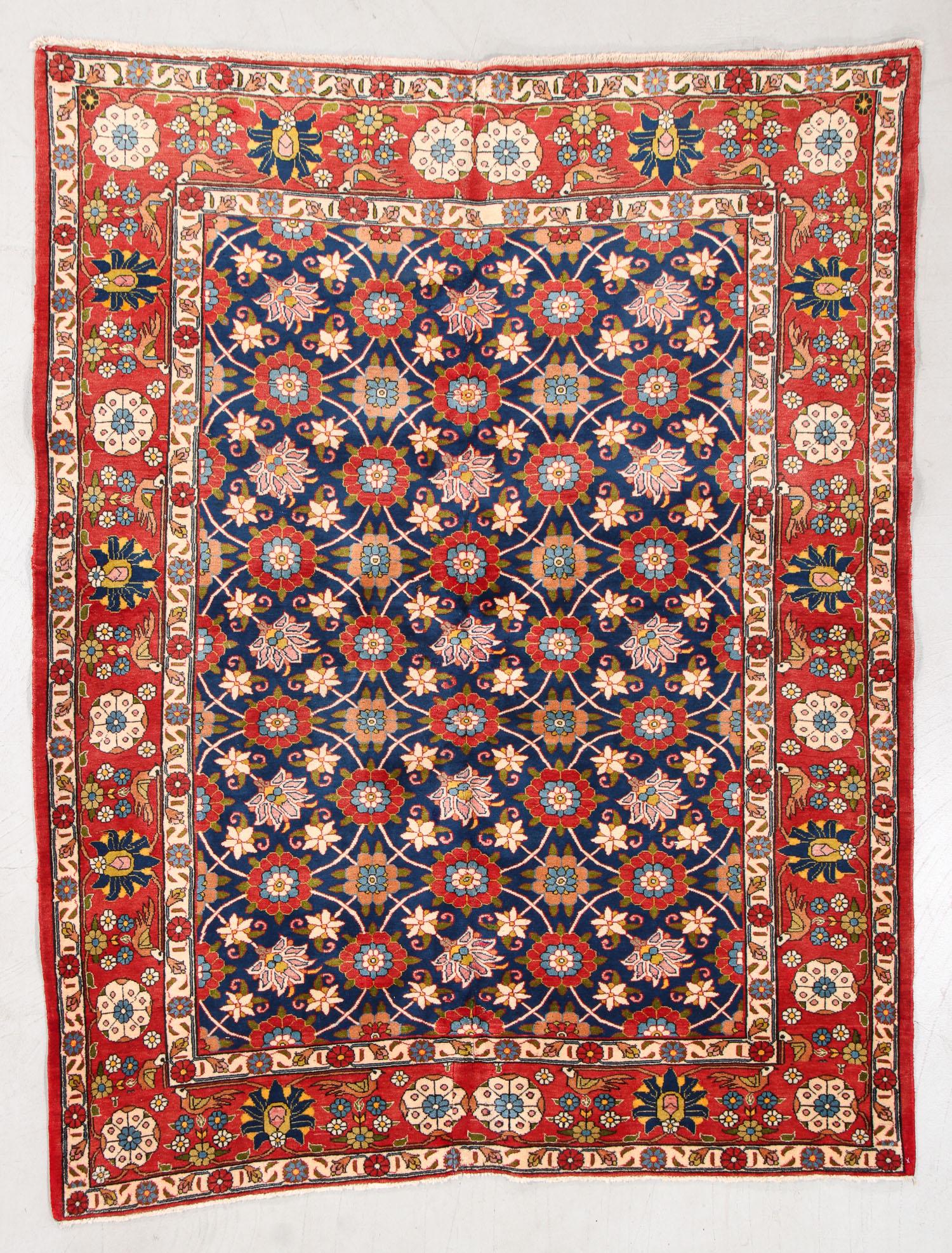 Veramin Rug, Persia, Early/Mid 20th C., 4'9'' x 6'1'' (1 of 5)