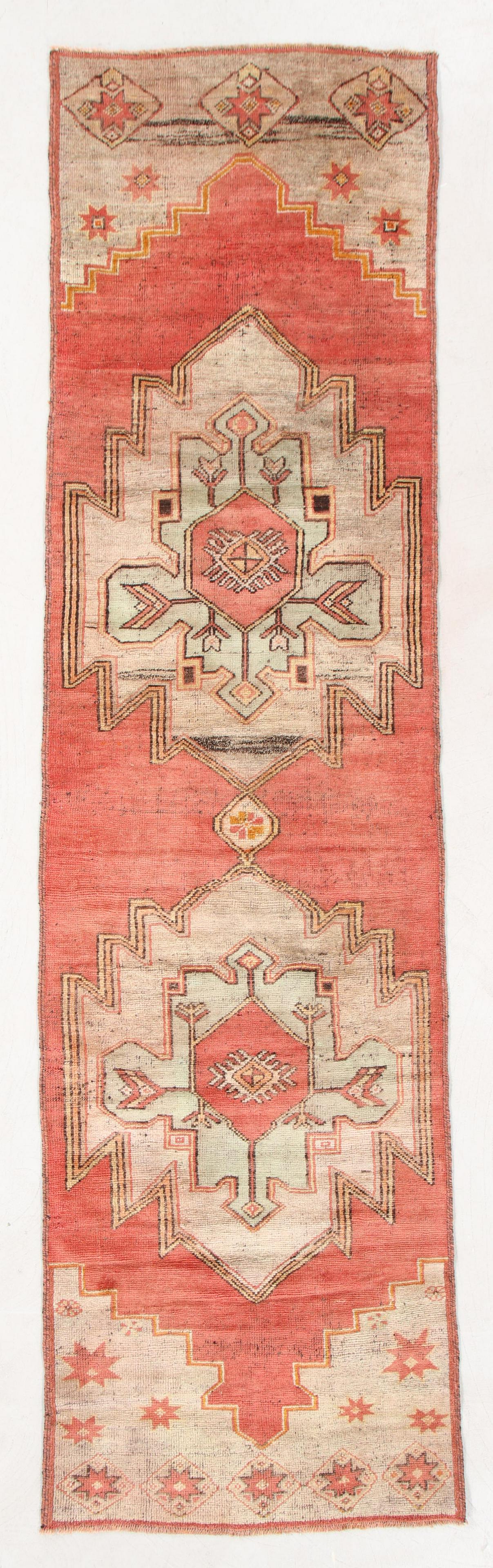 Oushak Village Rug, Turkey, Mid 20th C., 2'11'' x (1 of 5)